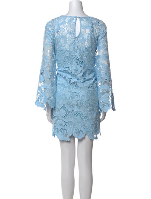 Mestiza New York Lace Pattern Mini Dress