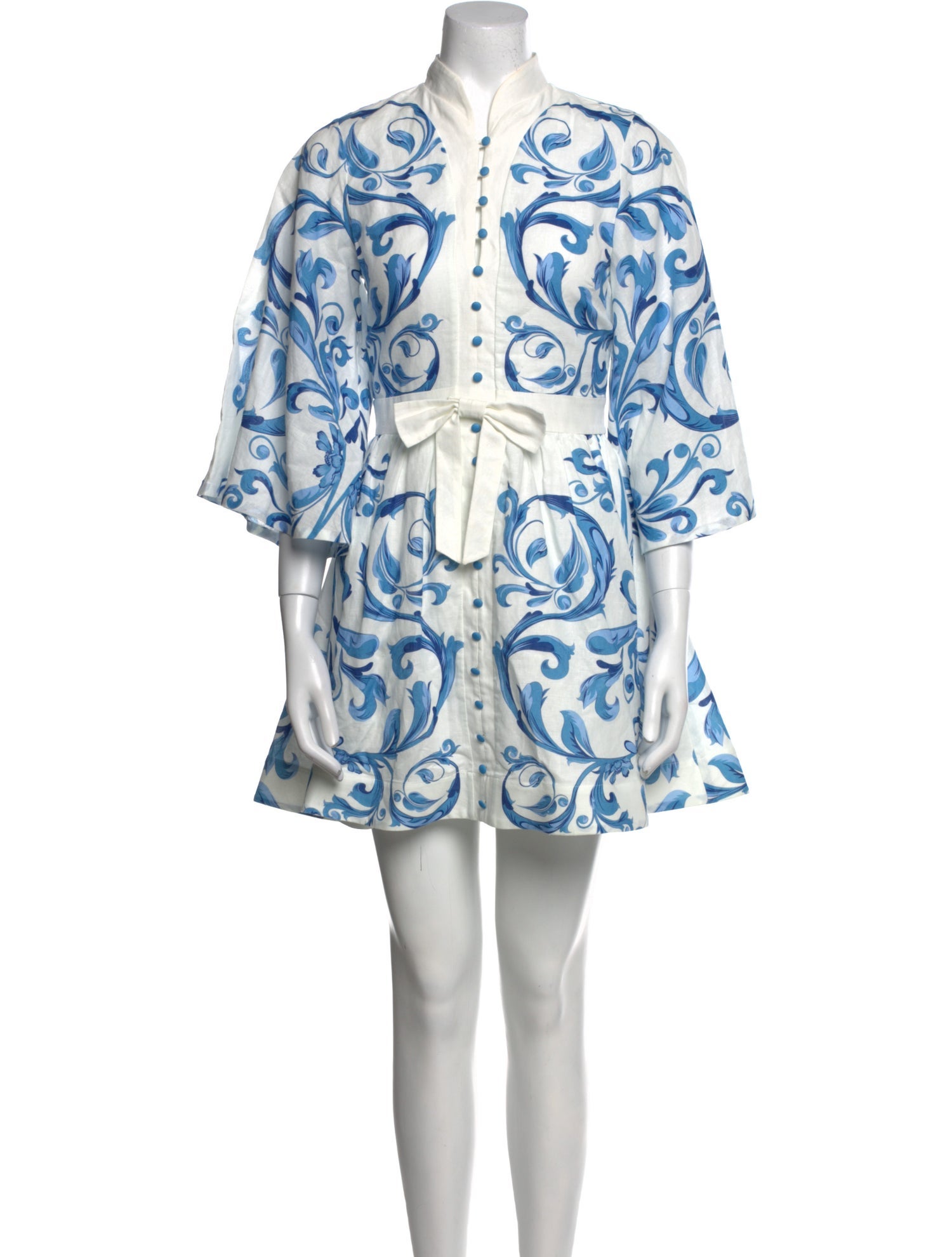 Mestiza New York Paisley Print Mini Dress