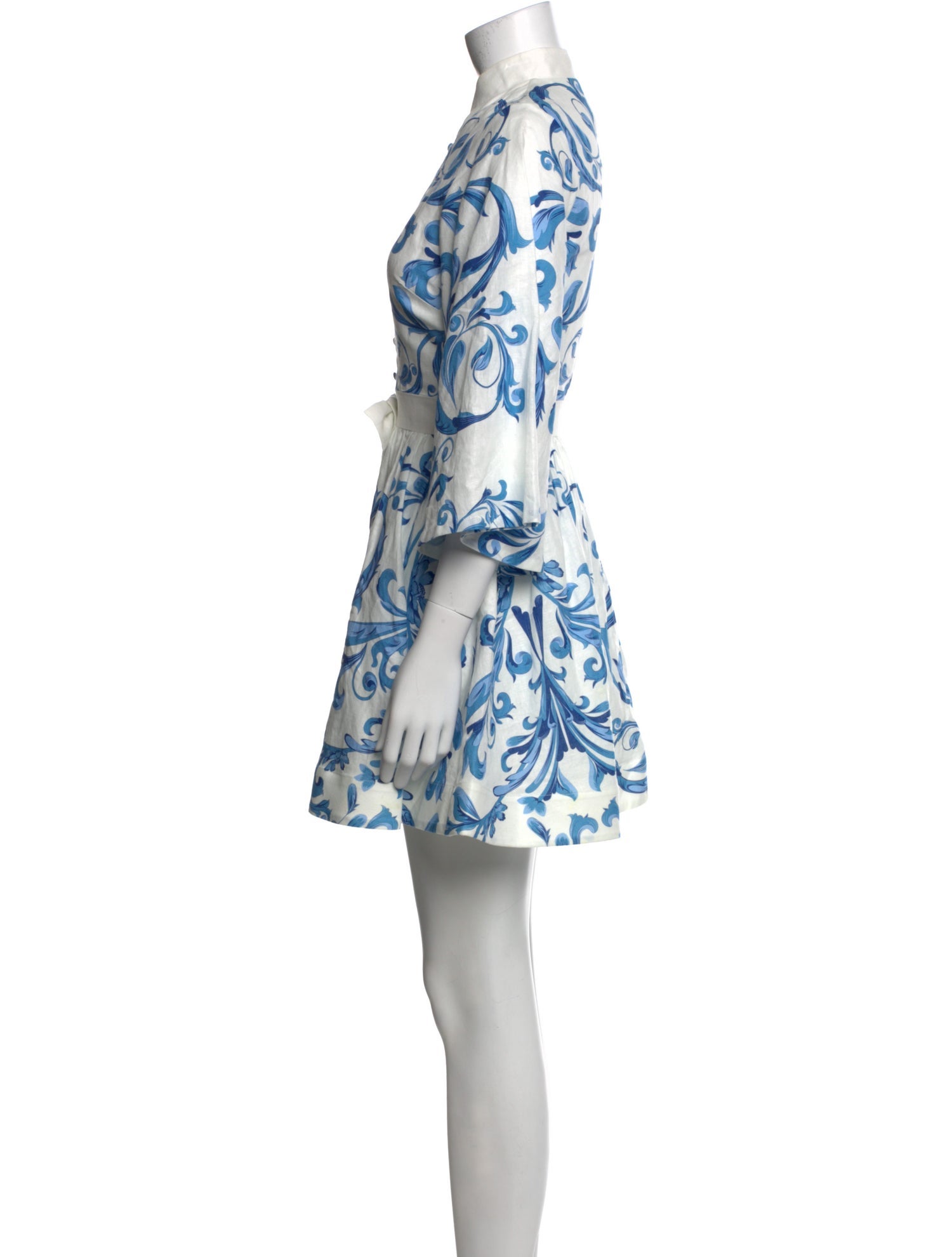 Mestiza New York Paisley Print Mini Dress