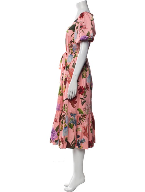 Mestiza New York Floral Print Midi Length Dress