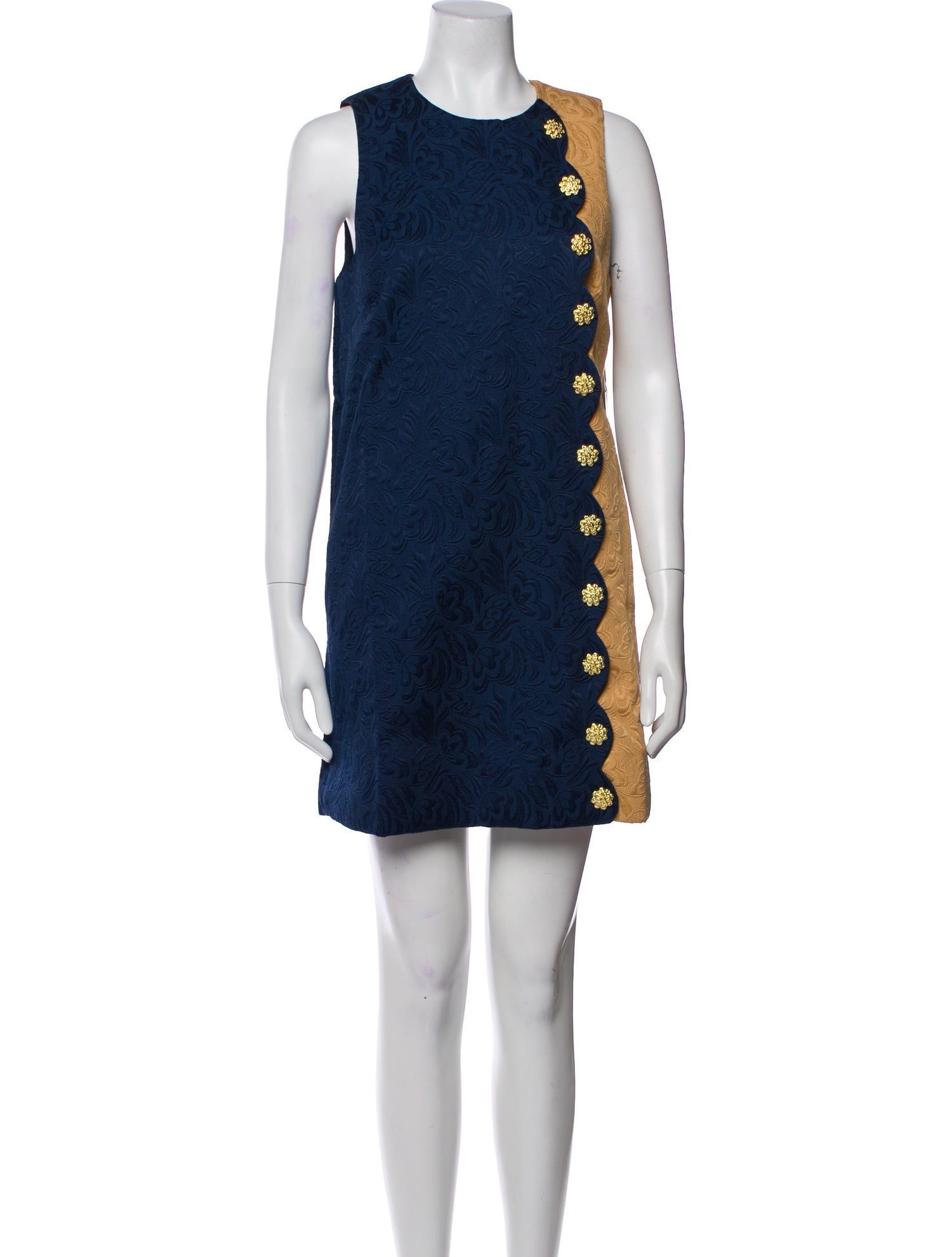 Mestiza New York Colorblock Pattern Mini Dress w/ Tags