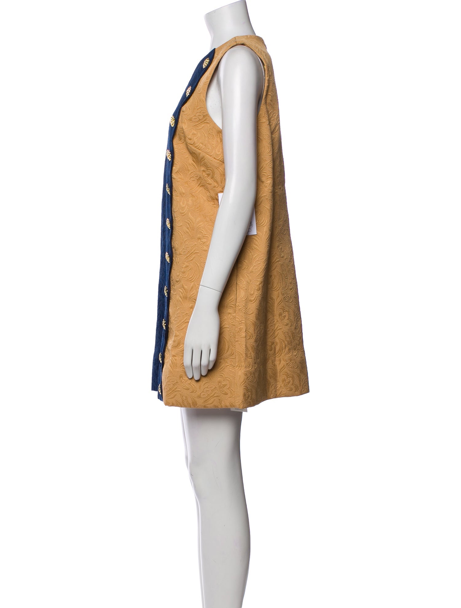 Mestiza New York Colorblock Pattern Mini Dress w/ Tags