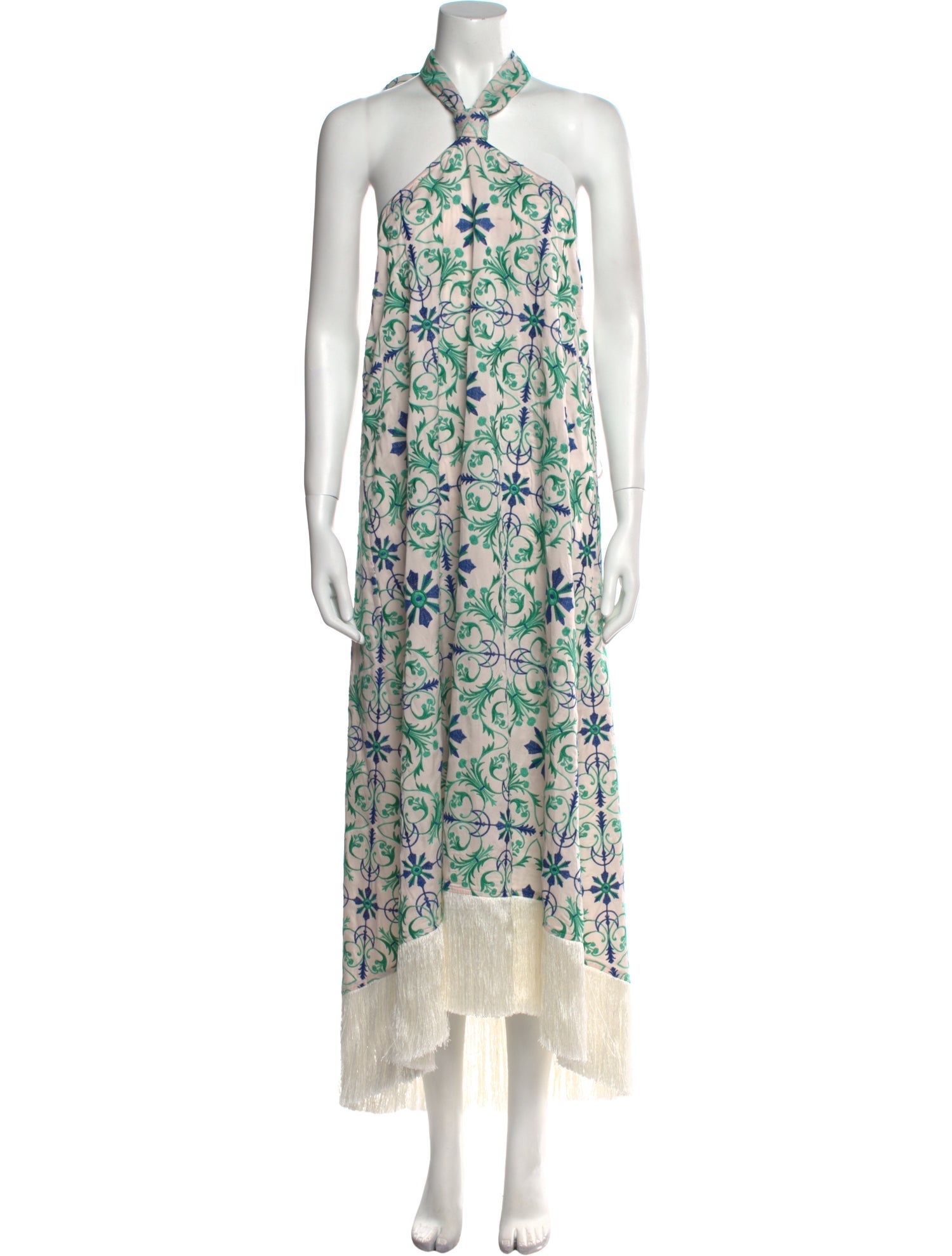 Mestiza New York Printed Midi Length Dress w/ Tags