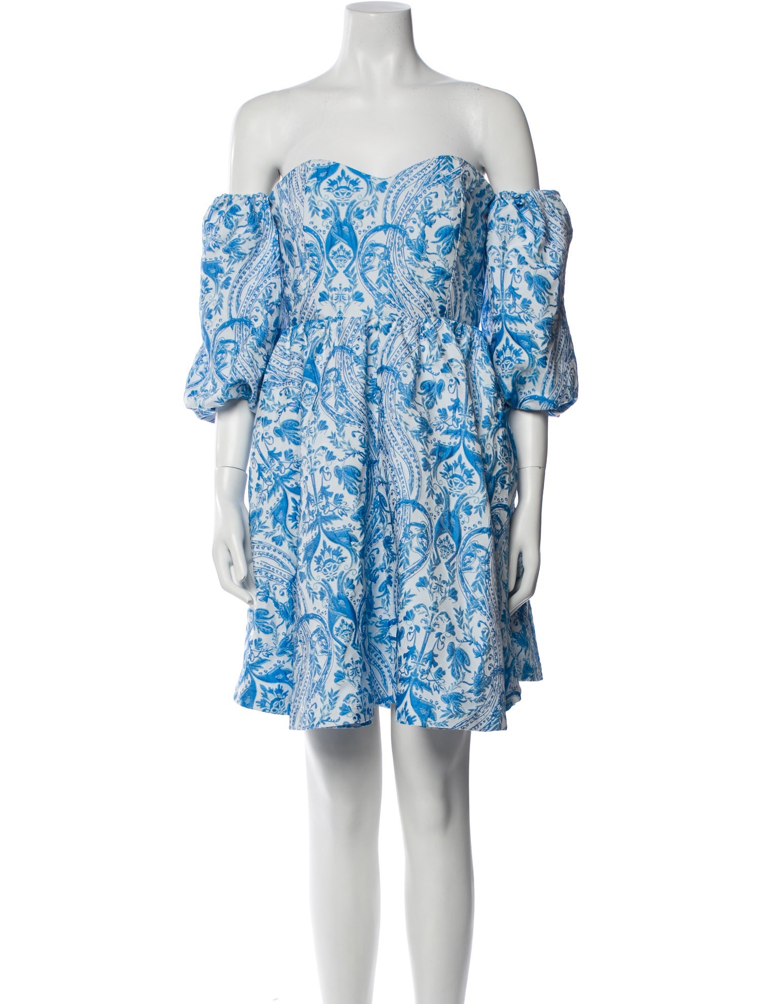 Mestiza New York Paisley Print Mini Dress