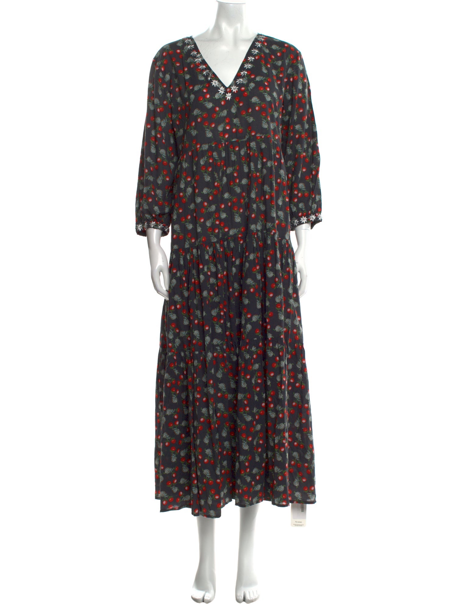 Muzungu Sisters Floral Print Long Dress