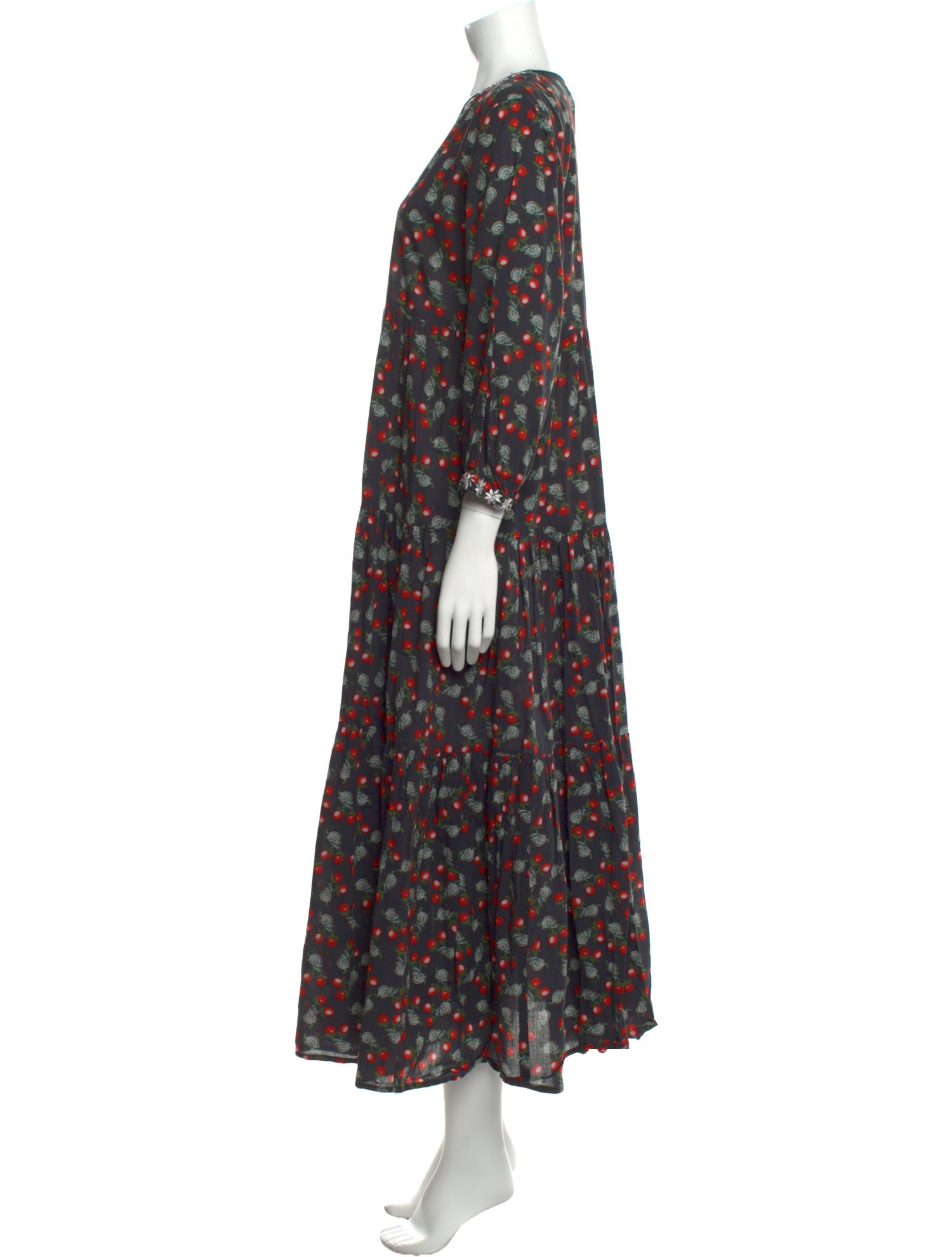Muzungu Sisters Floral Print Long Dress
