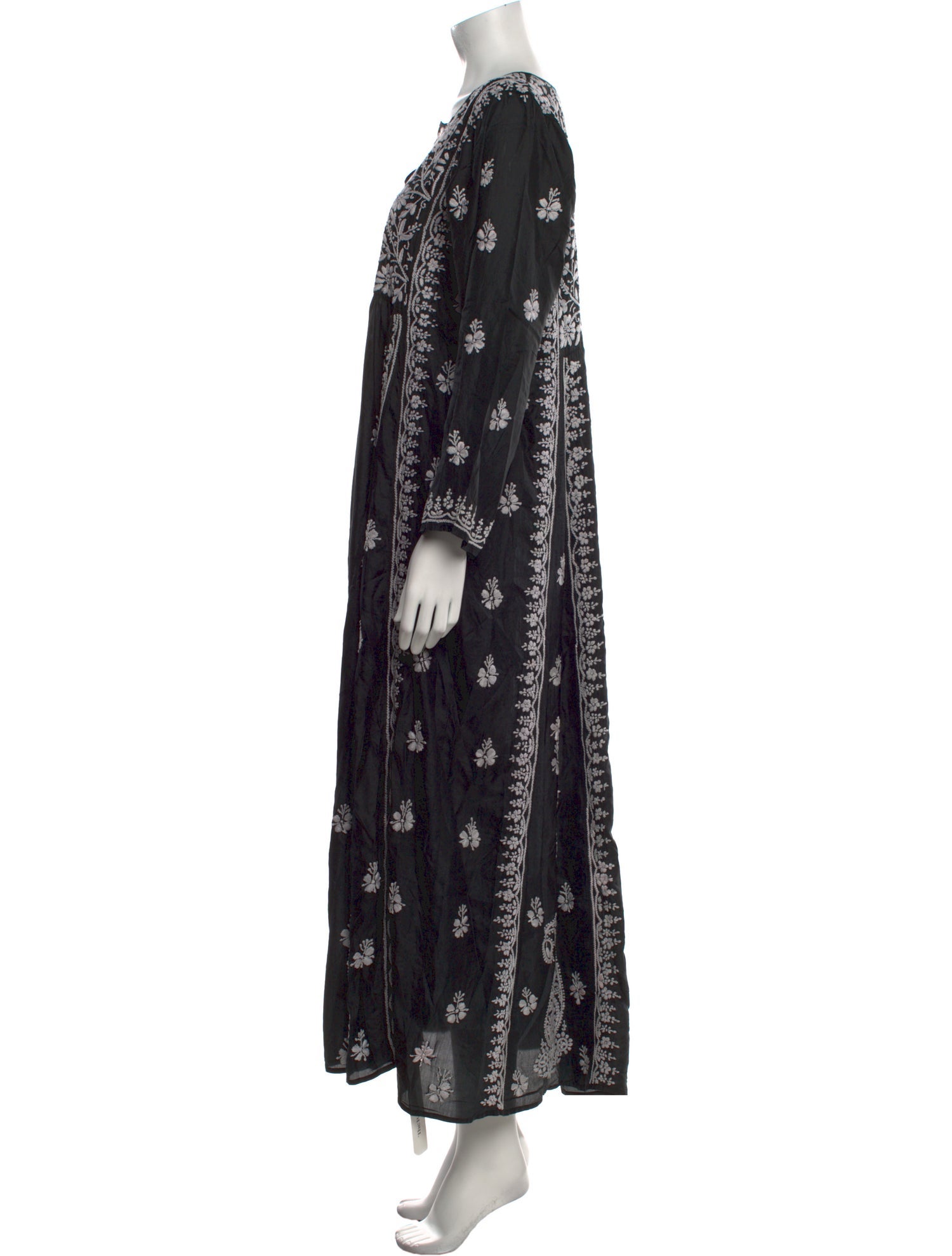 Muzungu Sisters Silk Long Dress
