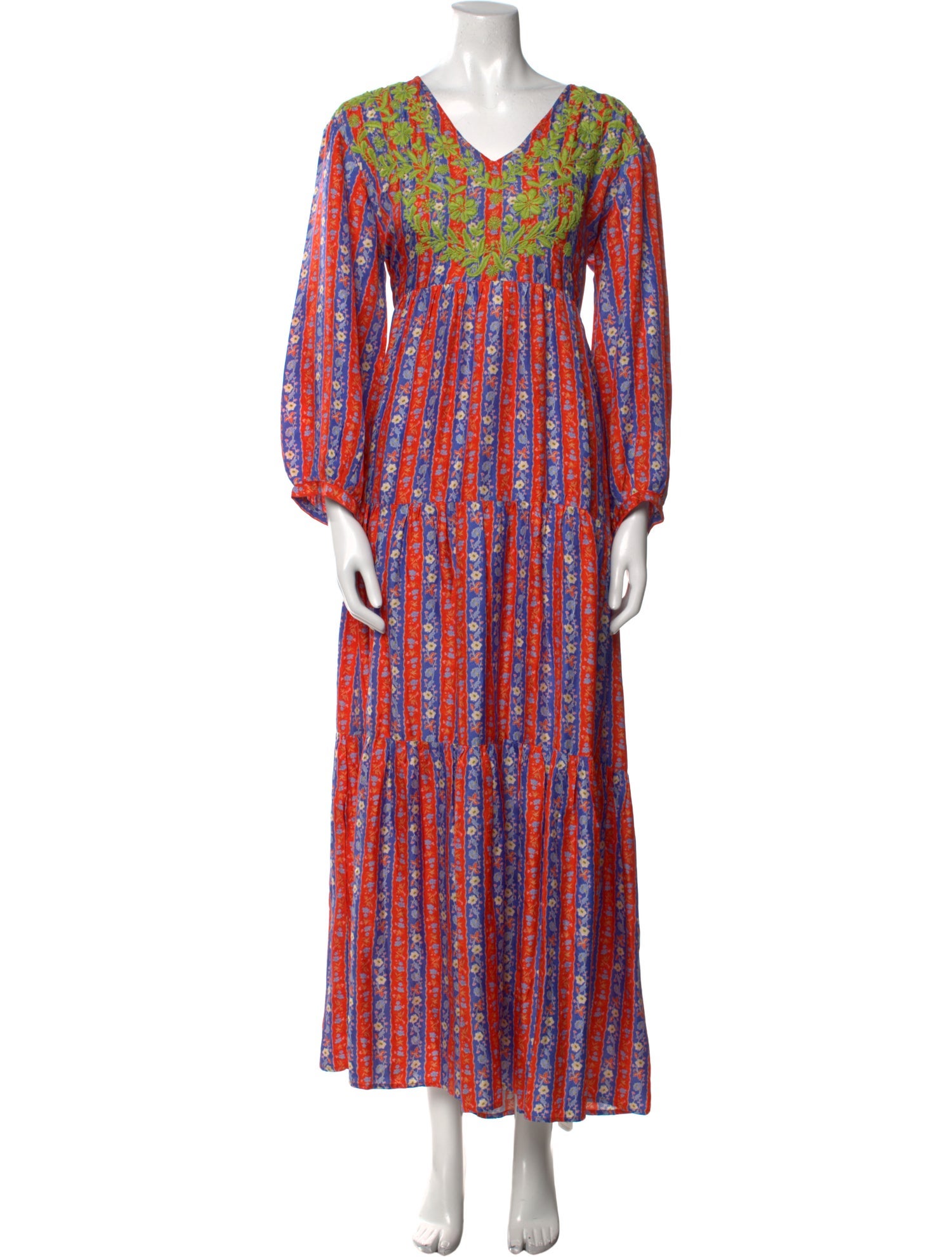 Muzungu Sisters Silk Long Dress