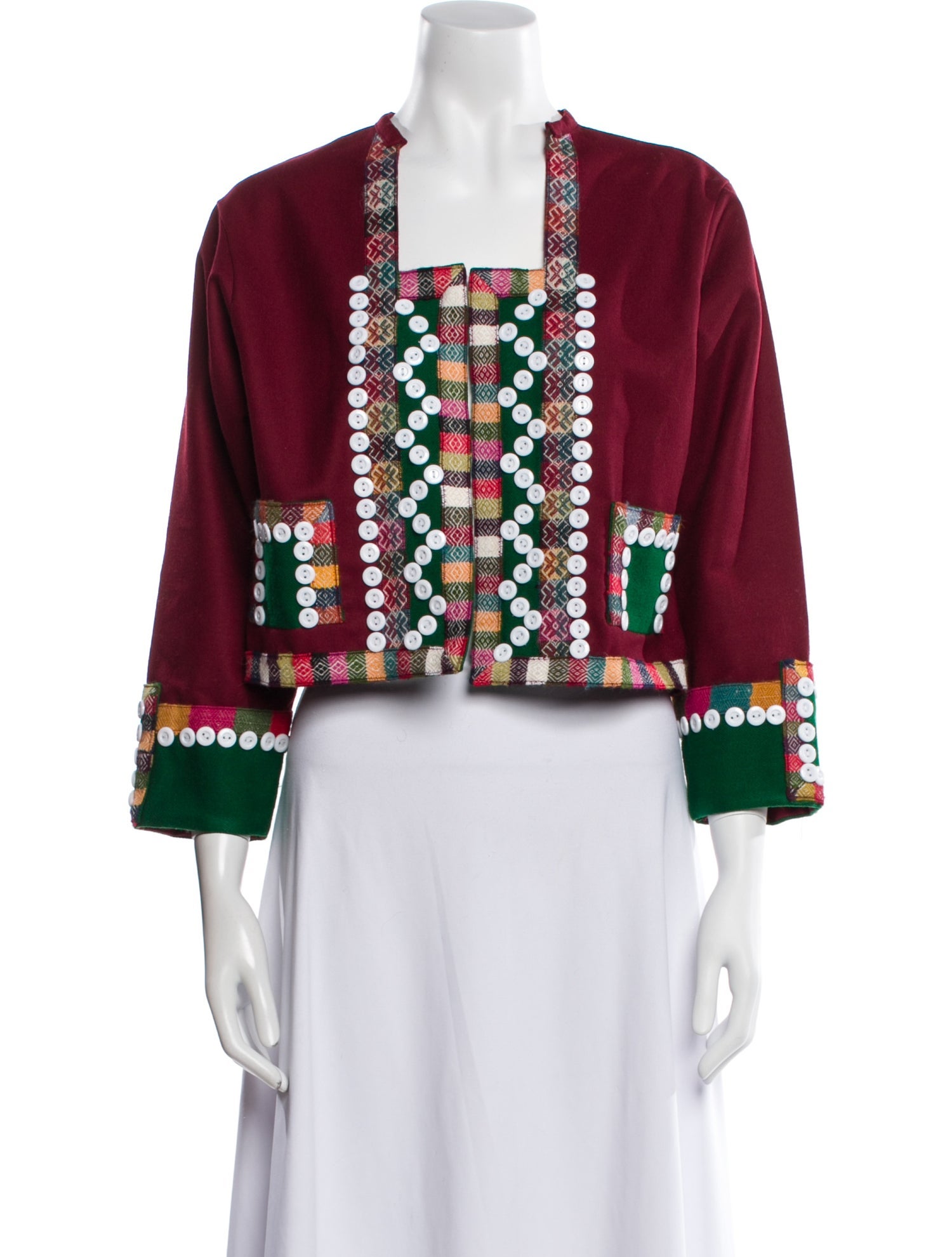 Muzungu Sisters Printed Evening Jacket