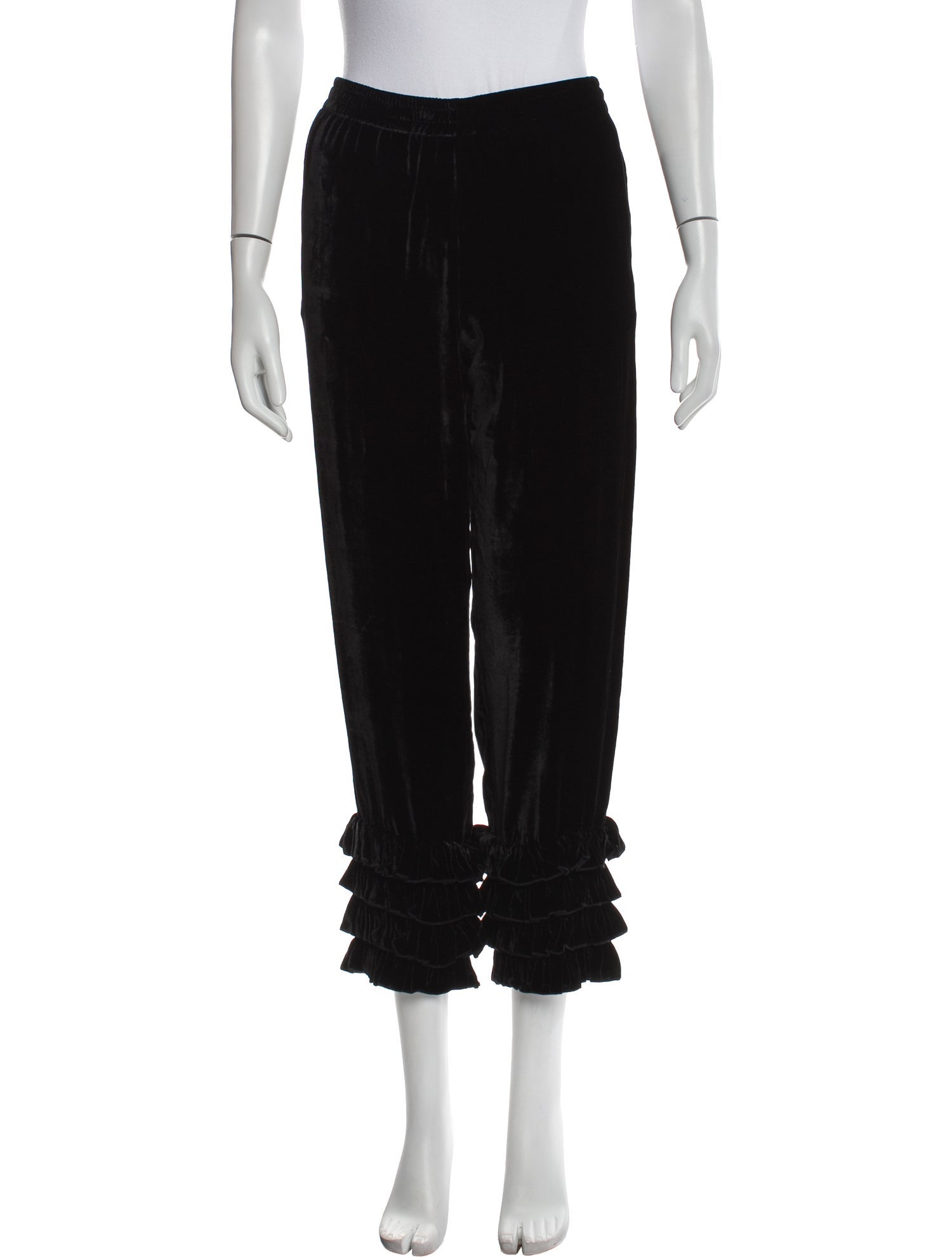 Muzungu Sisters Ruffle Embellishment Sweatpants