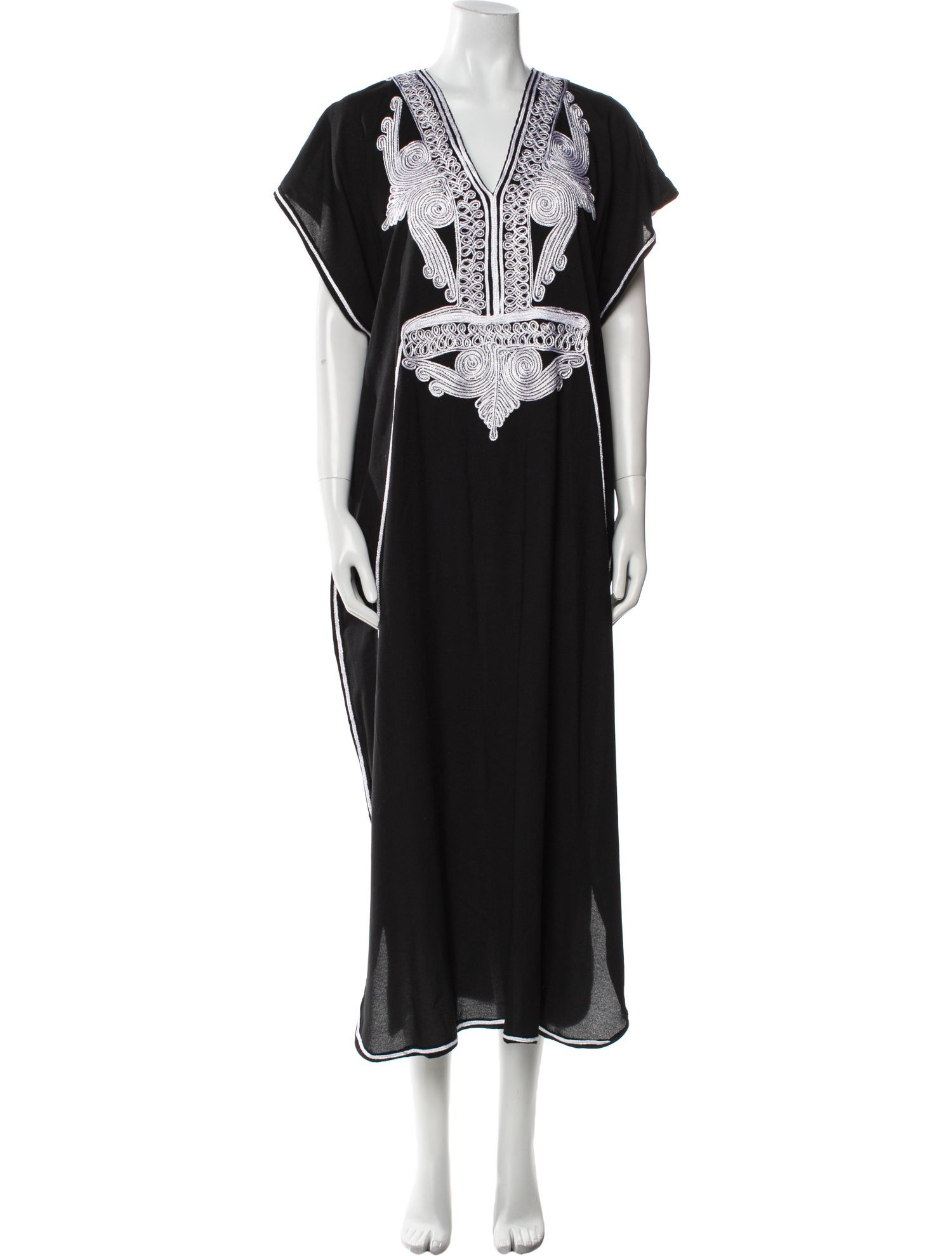 Muzungu Sisters V-Neck Long Dress