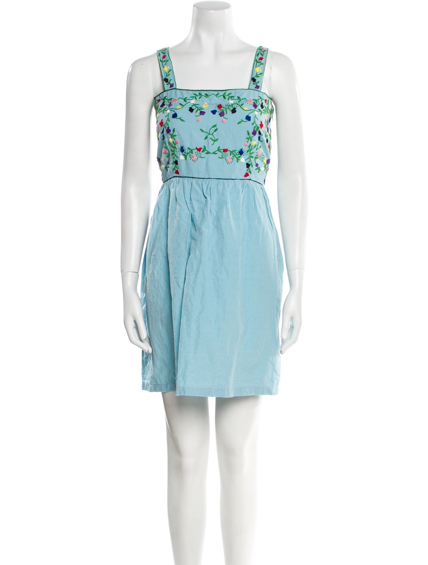 Muzungu Sisters Square Neckline Mini Dress