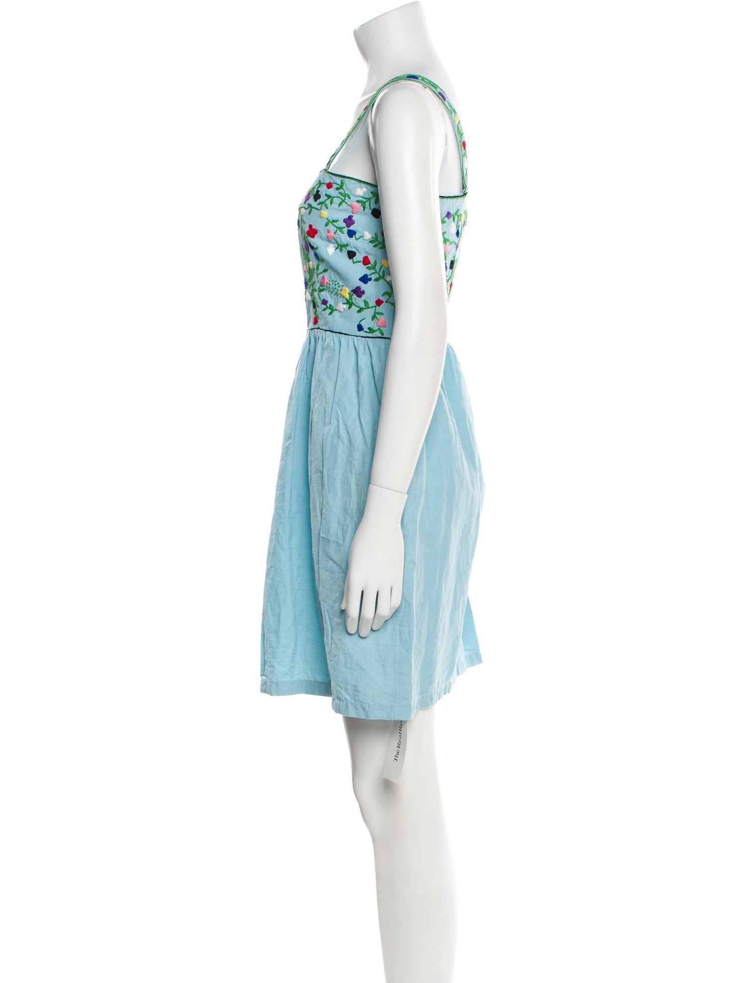 Muzungu Sisters Square Neckline Mini Dress