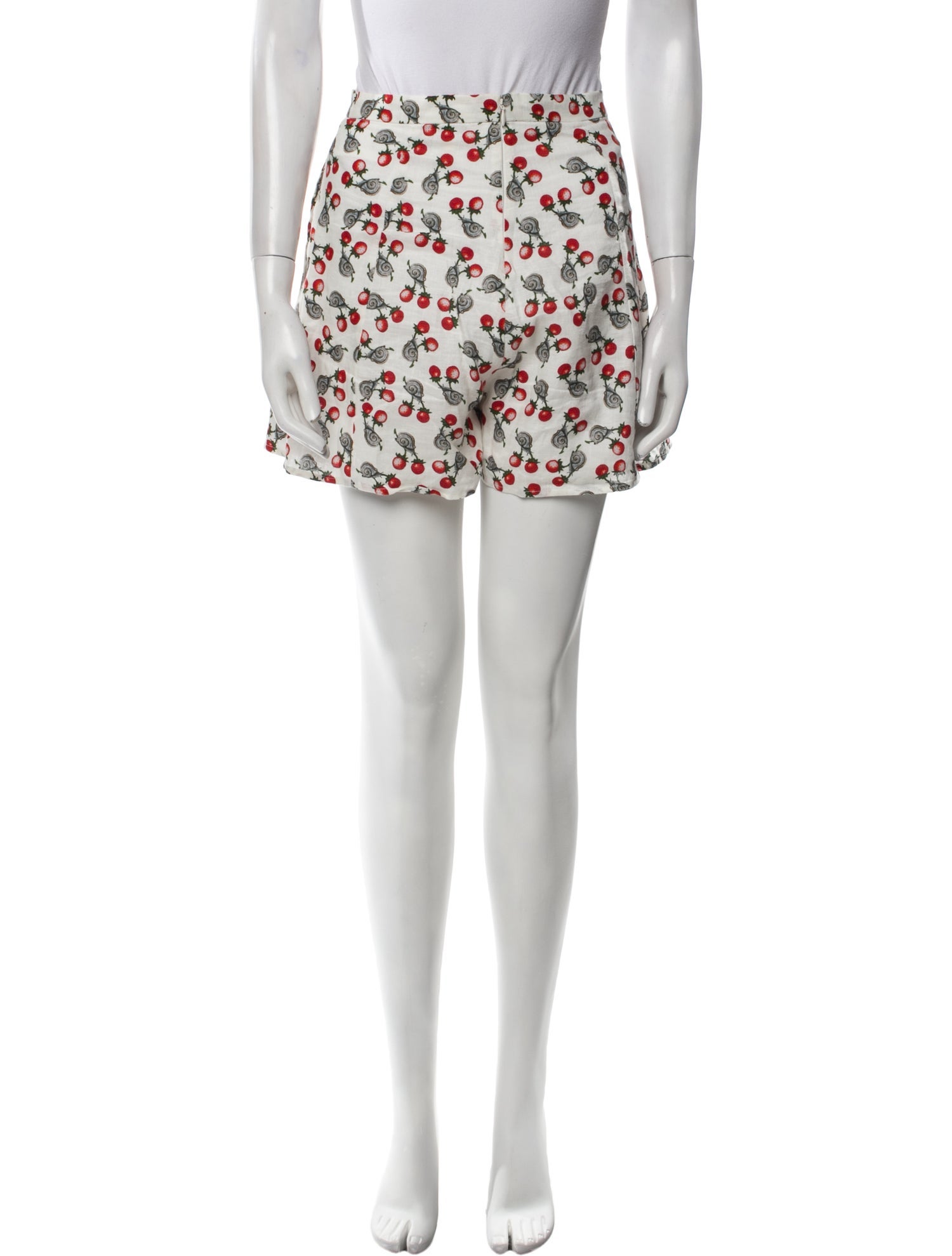 Muzungu Sisters Printed Mini Shorts