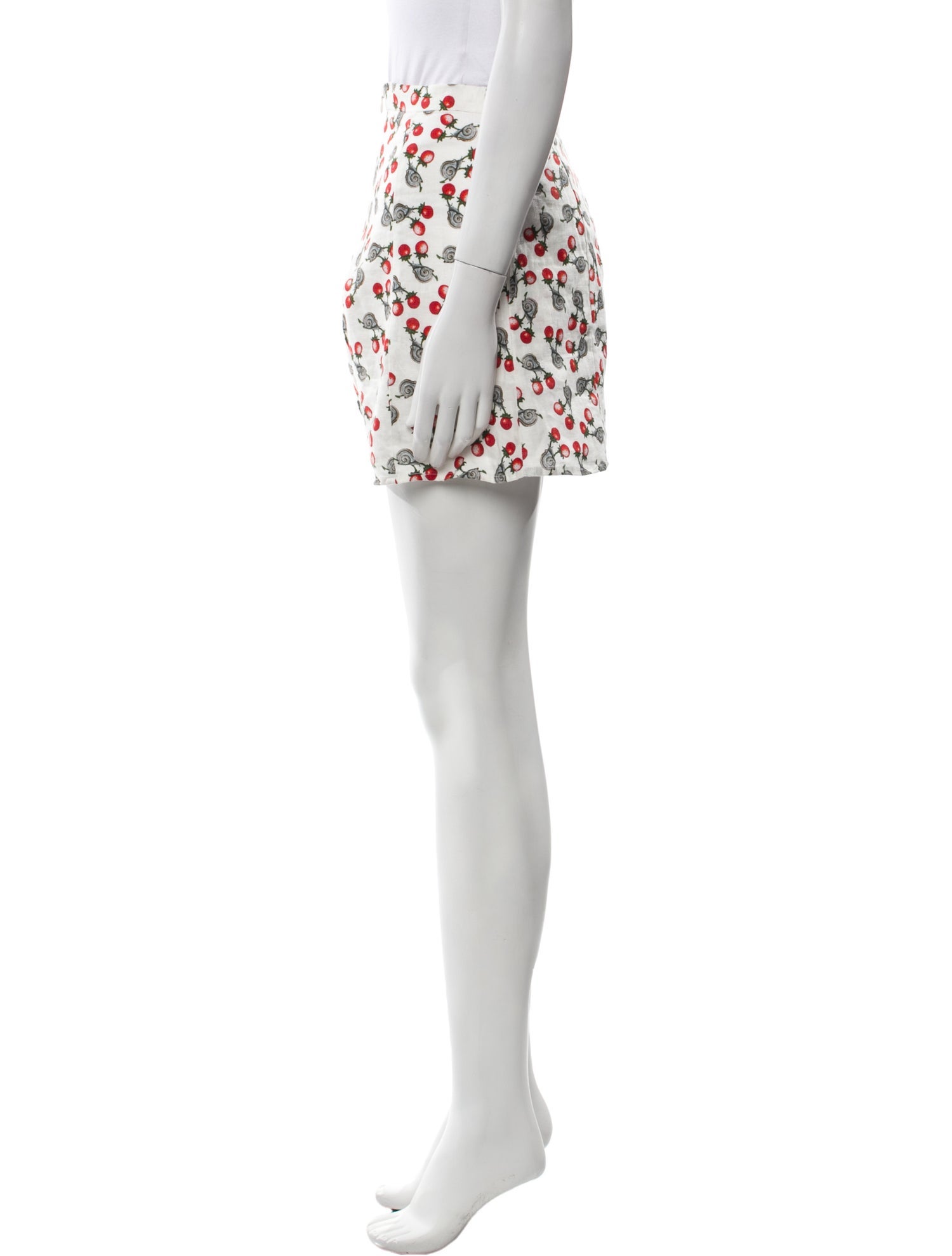 Muzungu Sisters Printed Mini Shorts