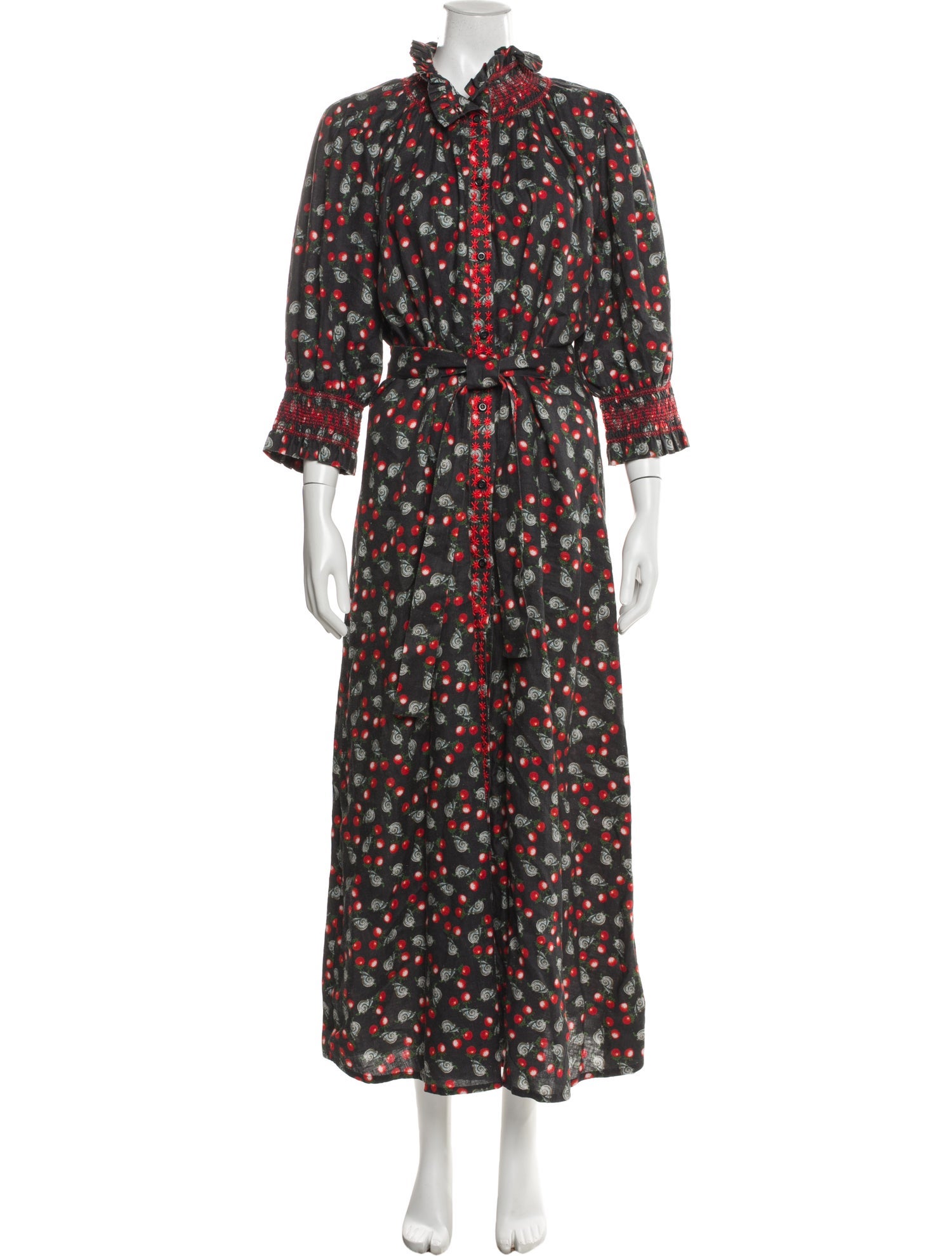 Muzungu Sisters Linen Long Dress