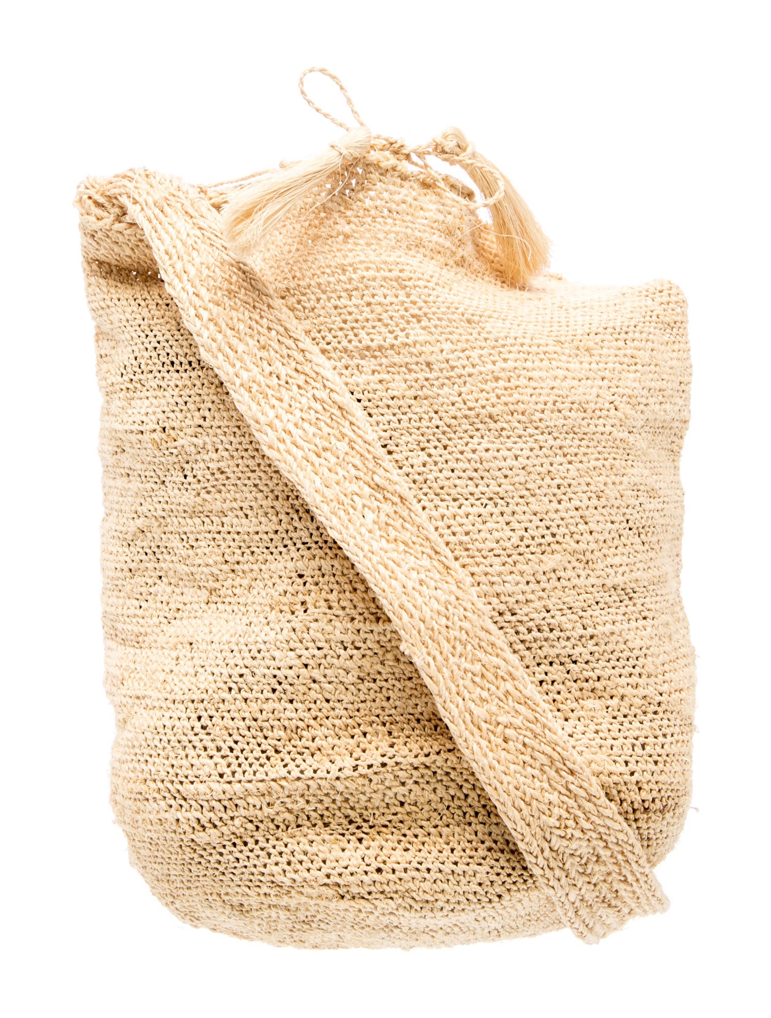 Muzungu Sisters Raffia Bucket Bag