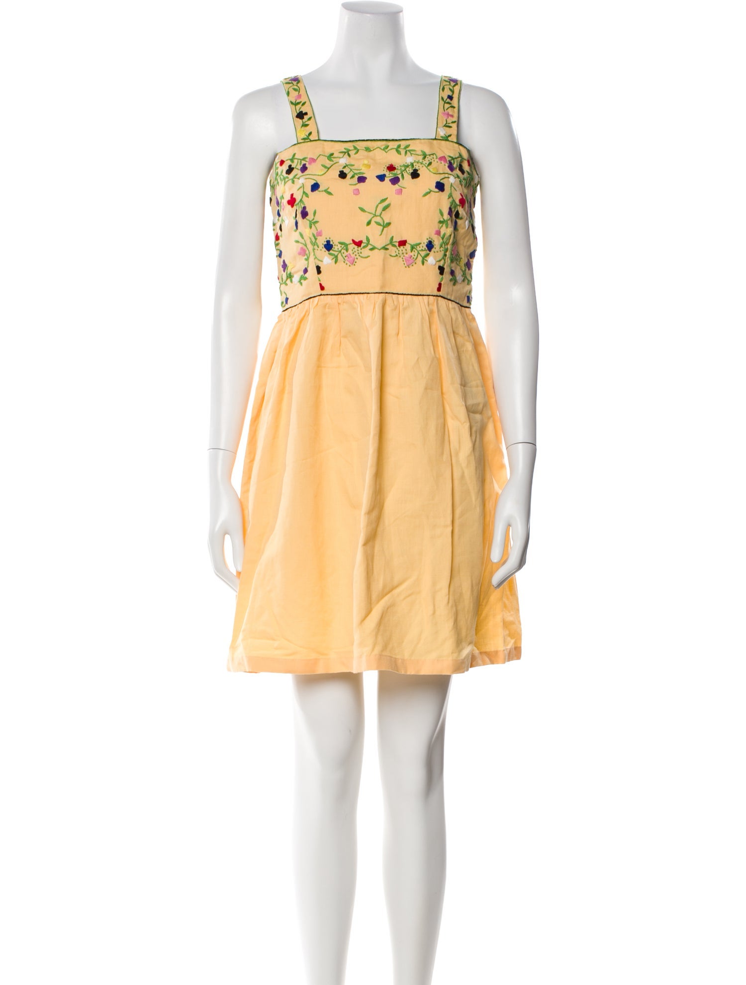 Muzungu Sisters Square Neckline Mini Dress