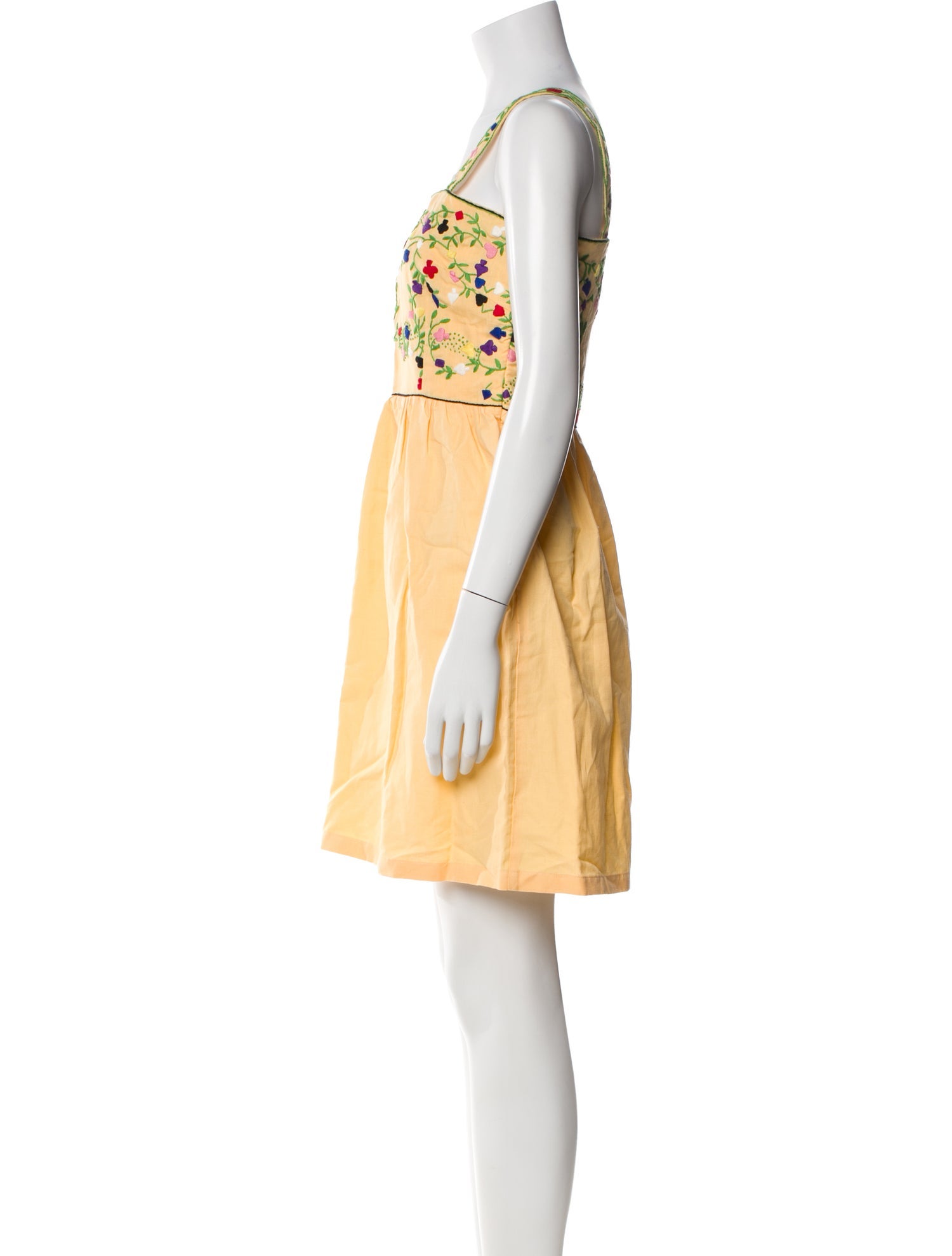 Muzungu Sisters Square Neckline Mini Dress