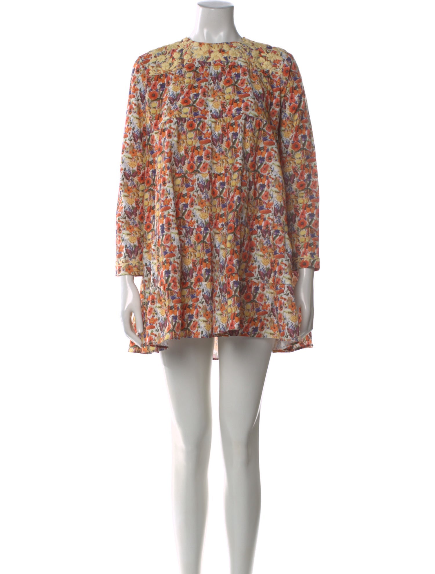 Muzungu Sisters Floral Print Mini Dress