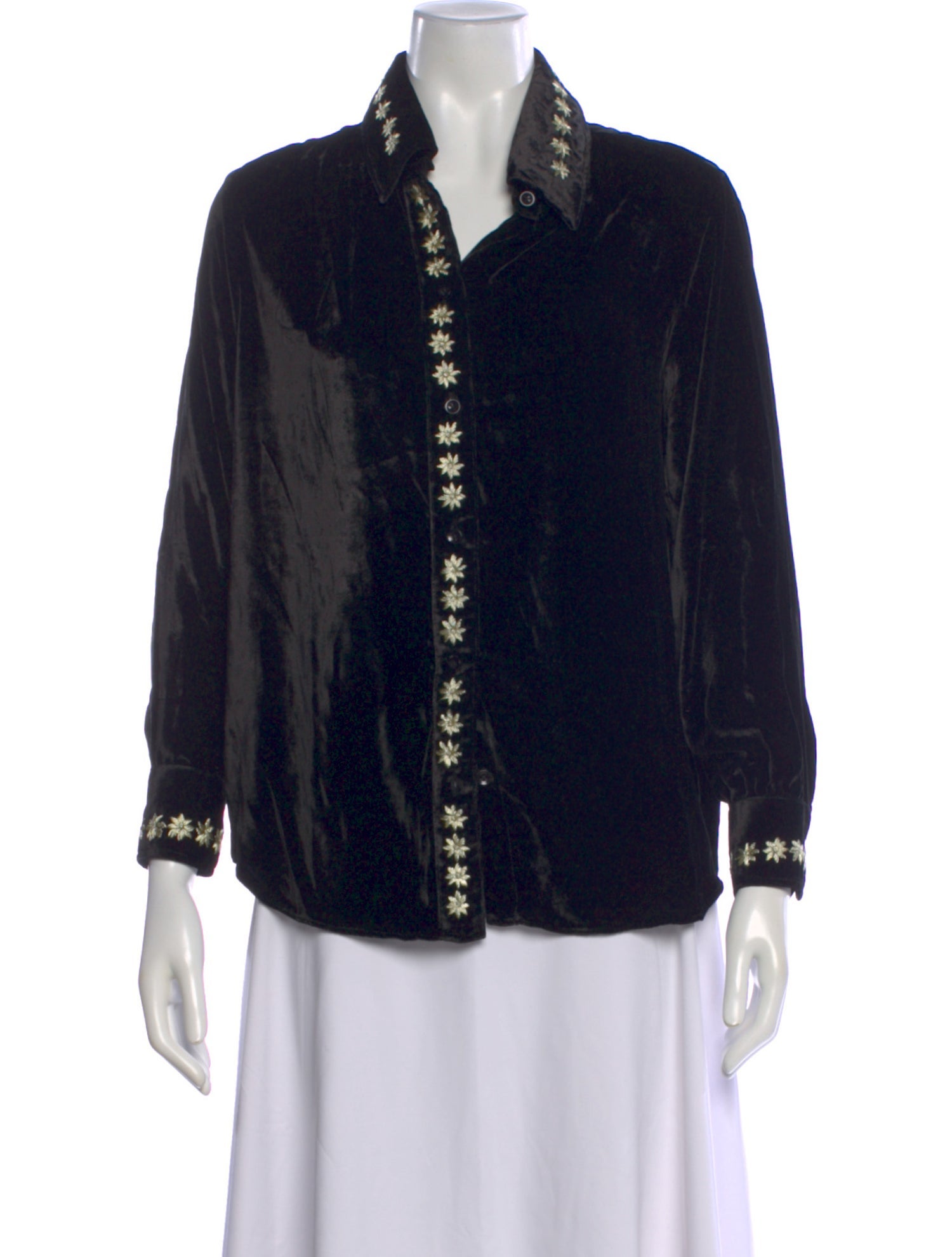 Muzungu Sisters Silk Patterned Blouse