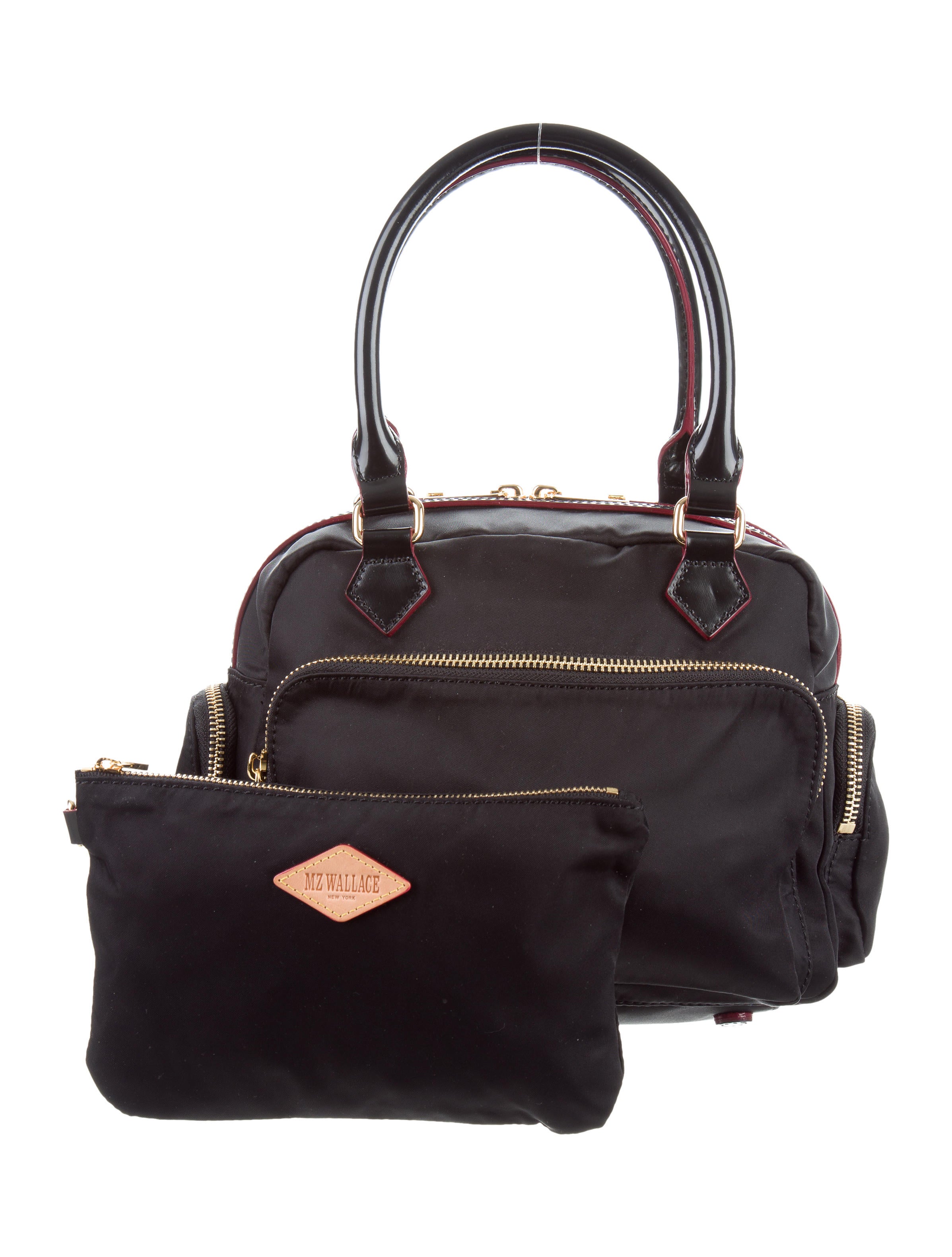 mz wallace leather trimmed clara bag handbags wmzwa20123 the realreal mz wallace leather trimmed clara bag handbags wmzwa20123 the realreal