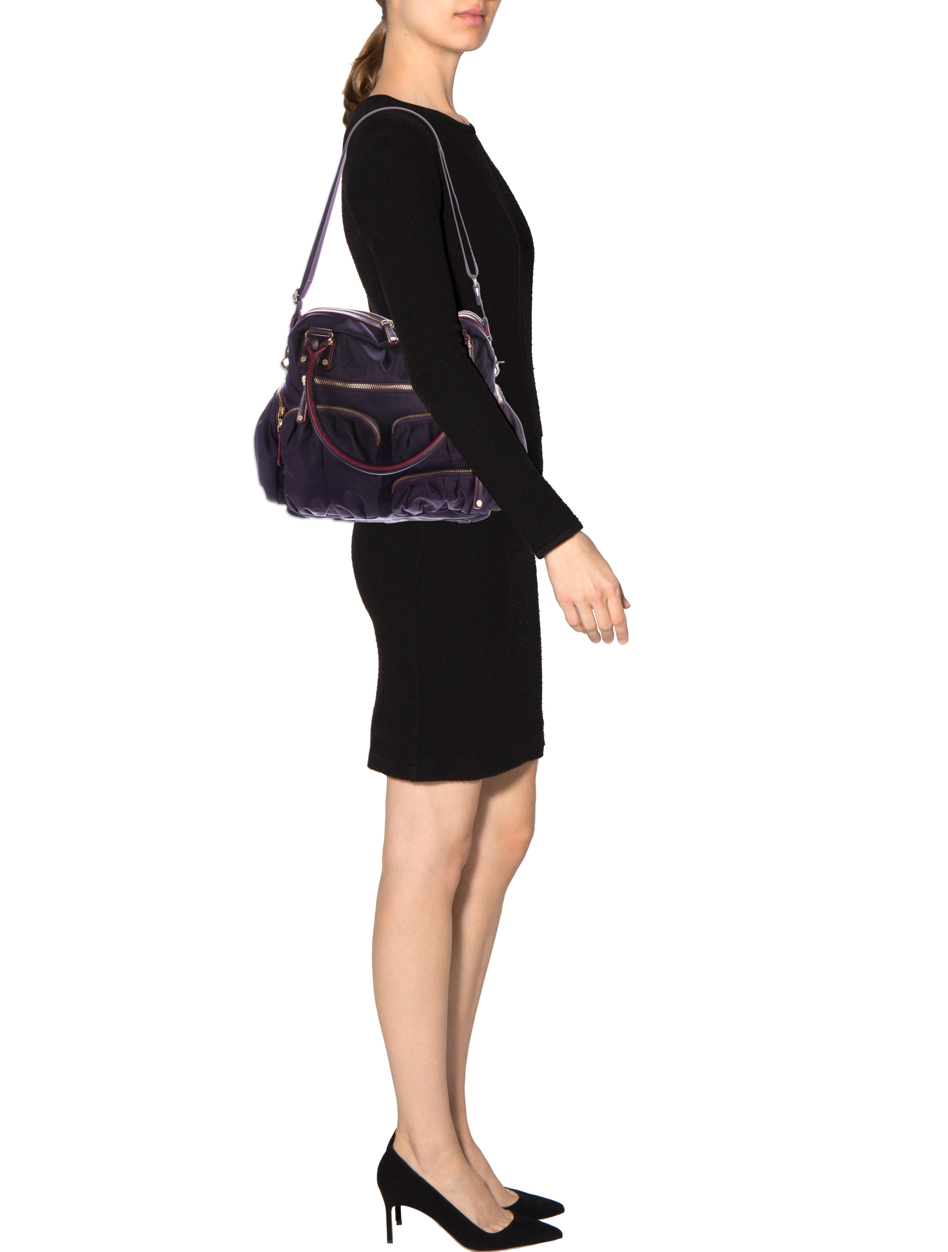 MZ Wallace Bedford Frankie Travel Bag w/ Tags - Purple Satchels