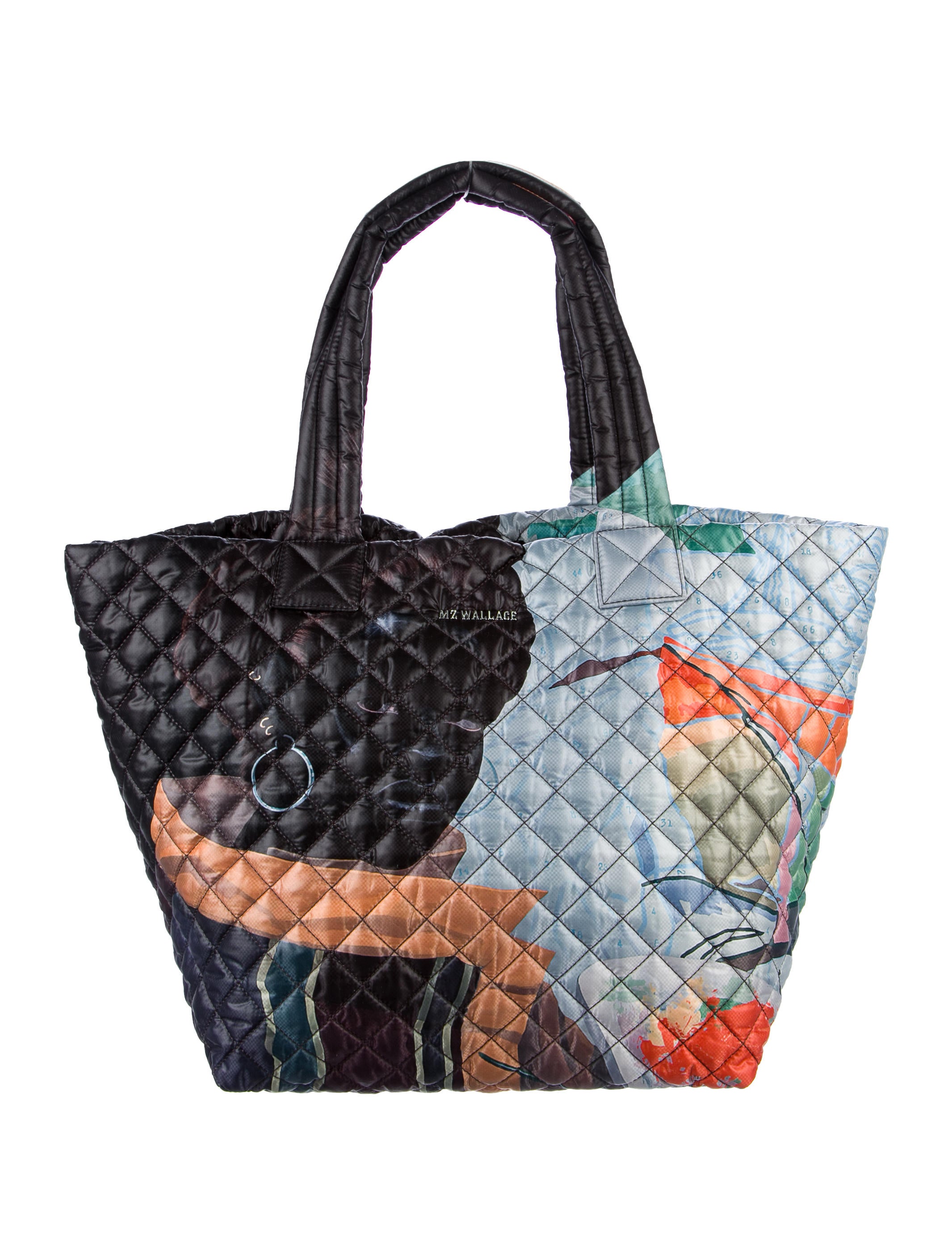 MZ Wallace X MCA Chicago Kerry James Marshall Tote - Black Totes