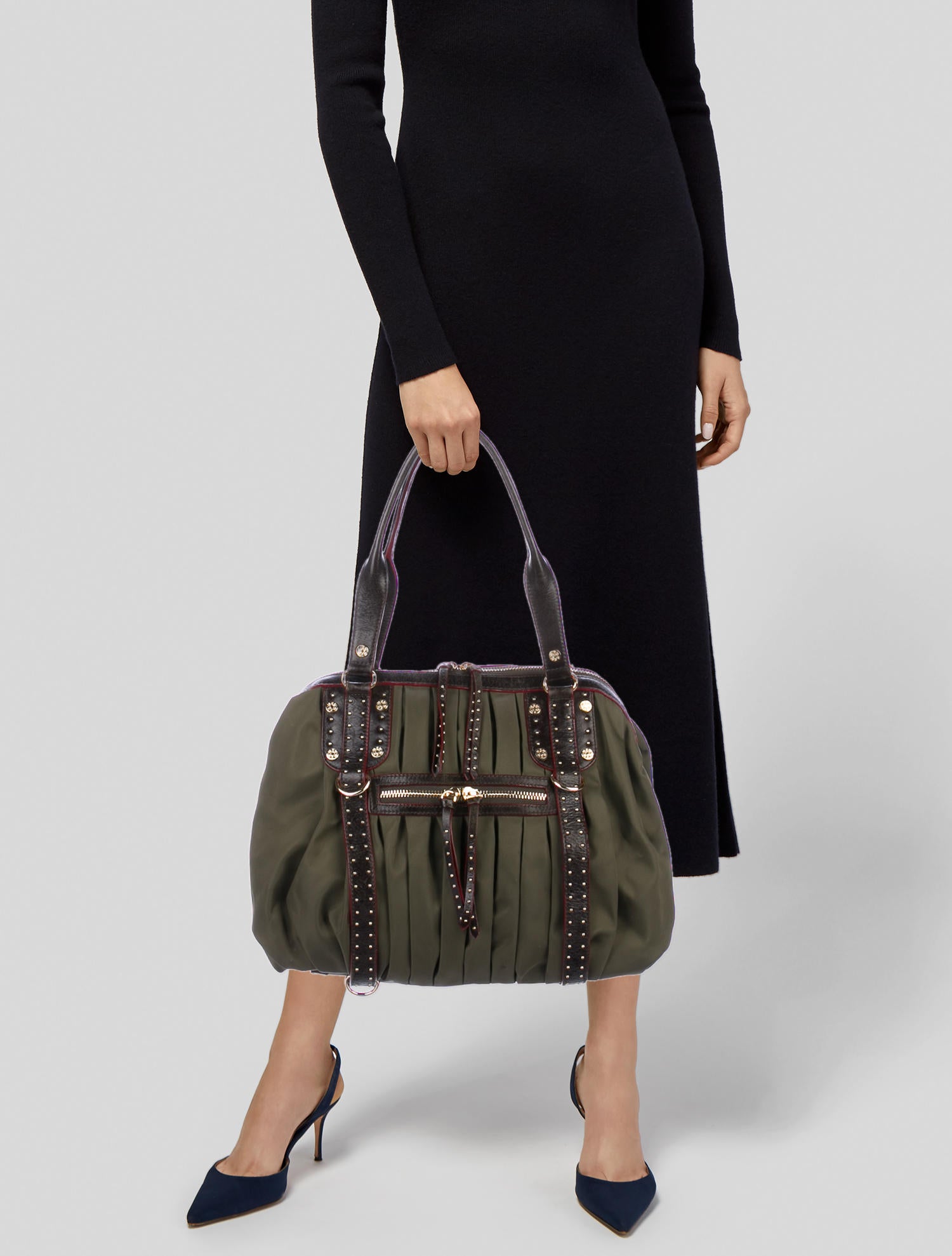 MZ Wallace Bedford Gigi Bag - Green Shoulder Bags, Handbags
