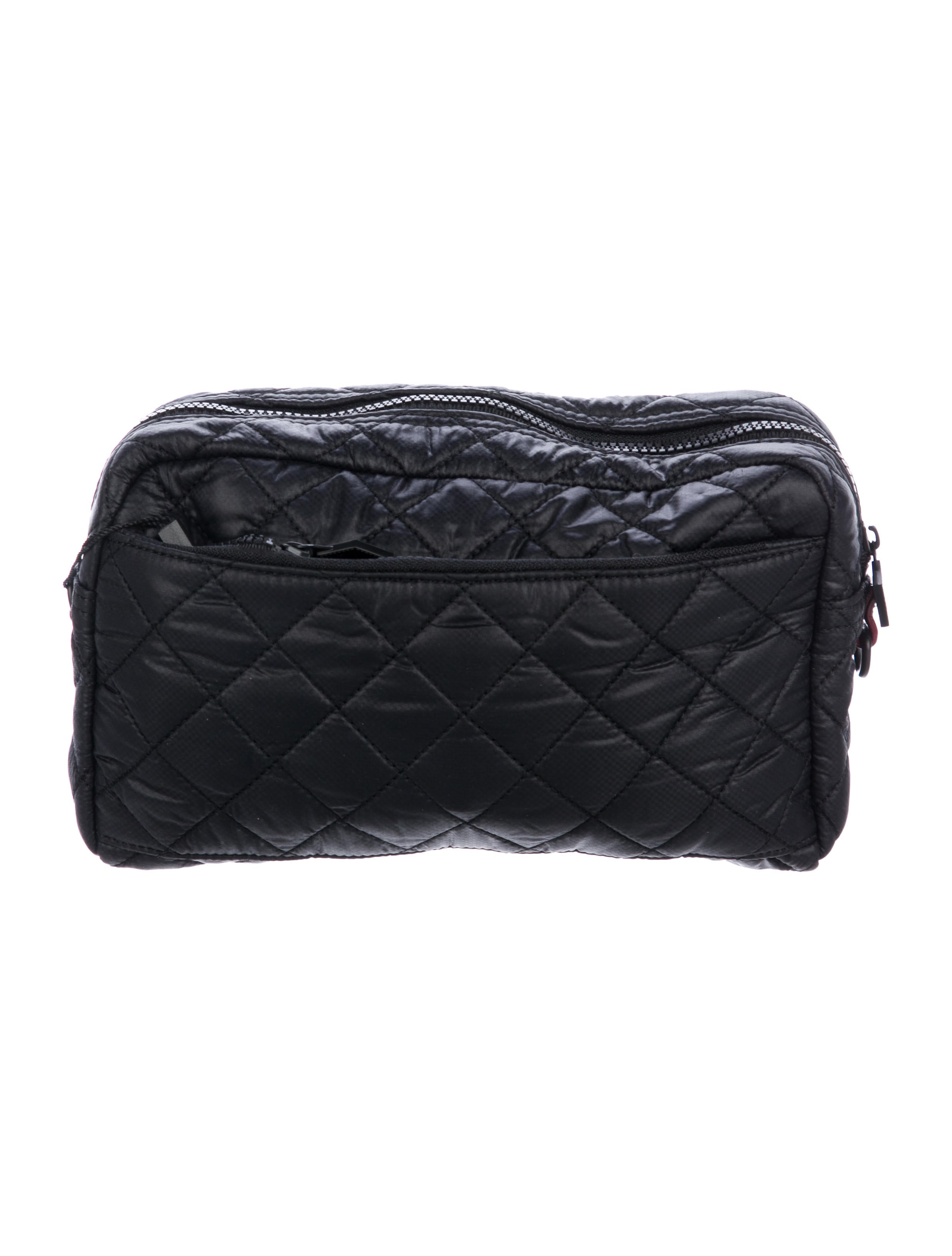 MZ Wallace Savoy Cosmetic Bag - Black Cosmetic Bags, Accessories