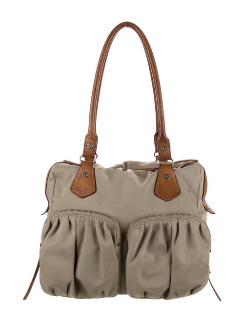 MZ Wallace Nylon Shoulder Bag Grey