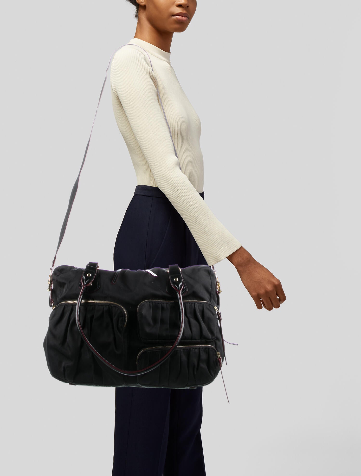 MZ Wallace Nylon Hobo Bag Black Hobos, Handbags WMZWA31178 The