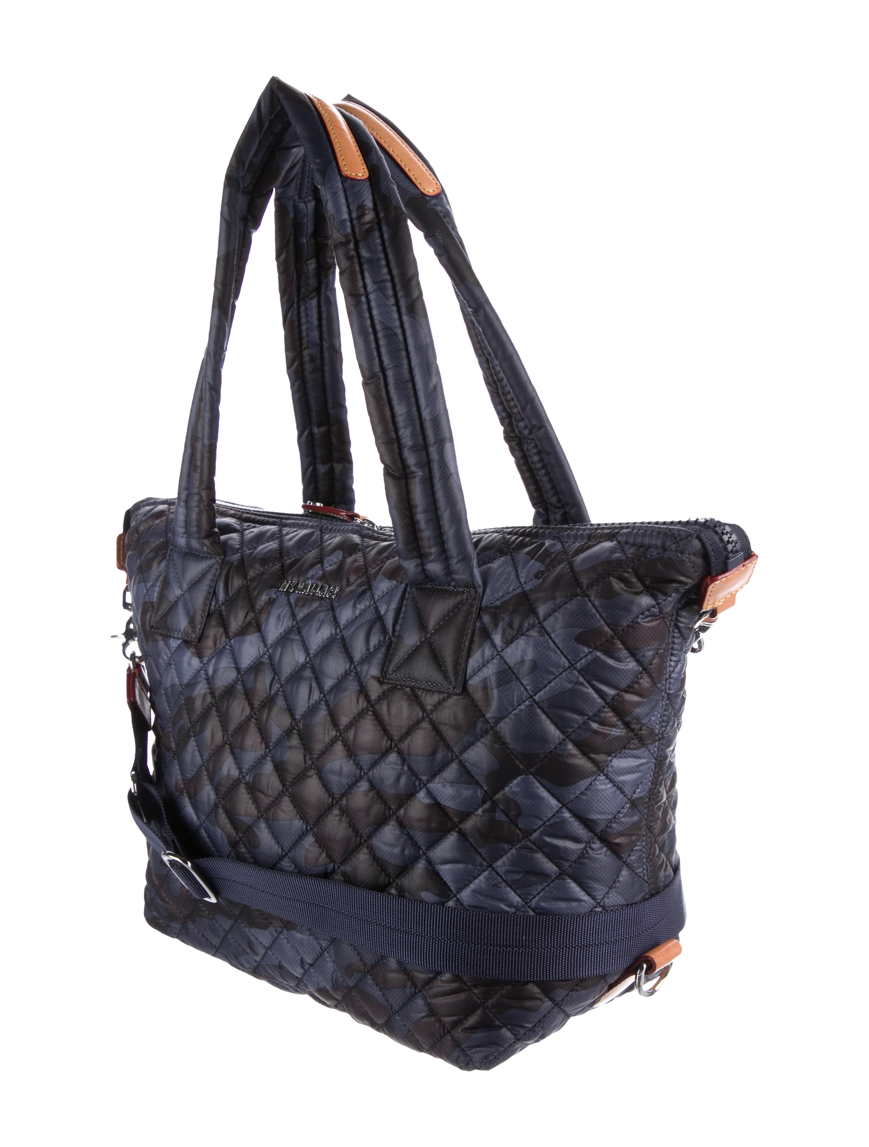 MZ Wallace Quilted Nylon Shoulder Bag Blue Shoulder Bags, Handbags WMZWA33299 The RealReal