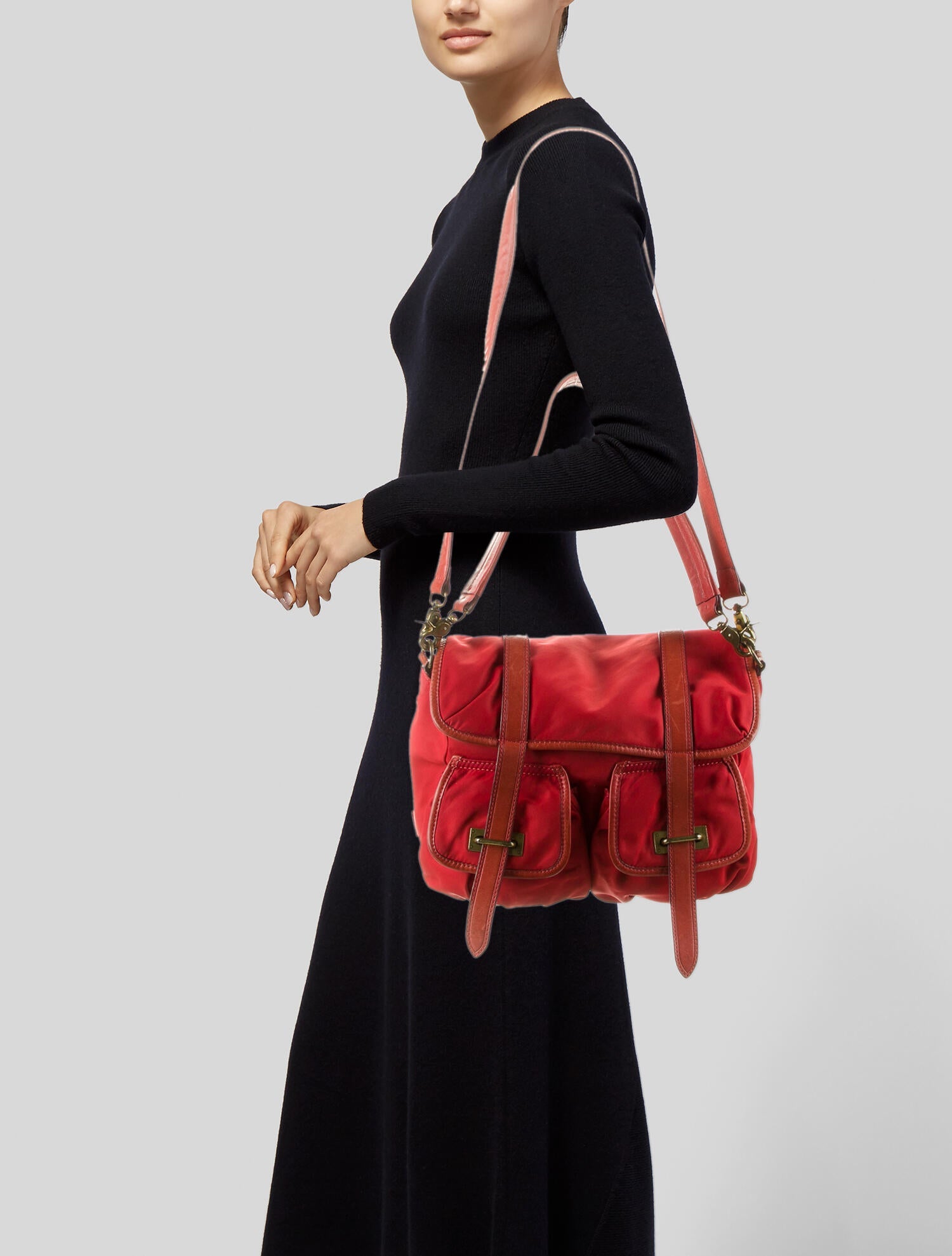 MZ Wallace Nylon Crossbody Red Crossbody Bags, Handbags WMZWA33840 The RealReal