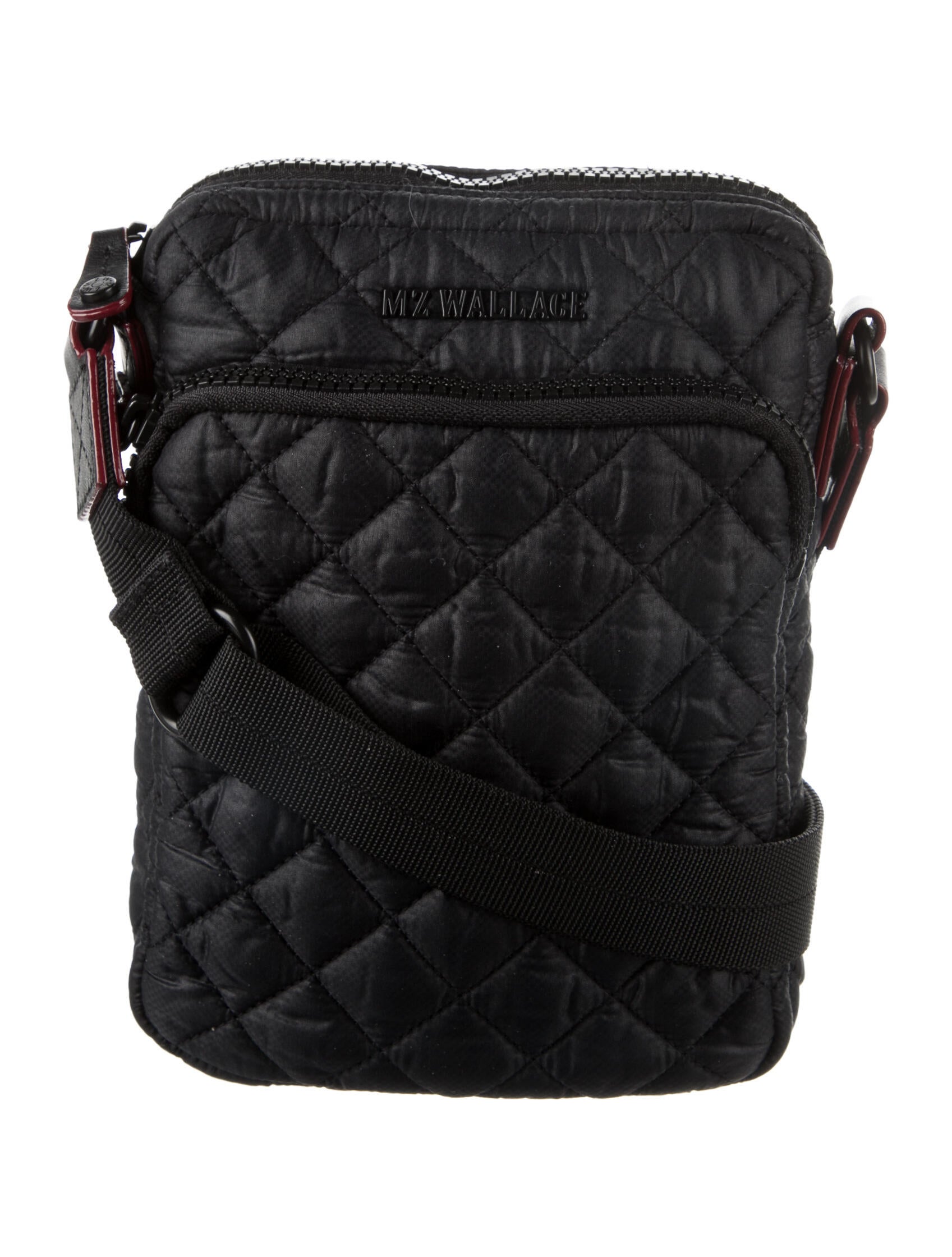 MZ Wallace Nylon Shoulder Bag Black Shoulder Bags, Handbags
