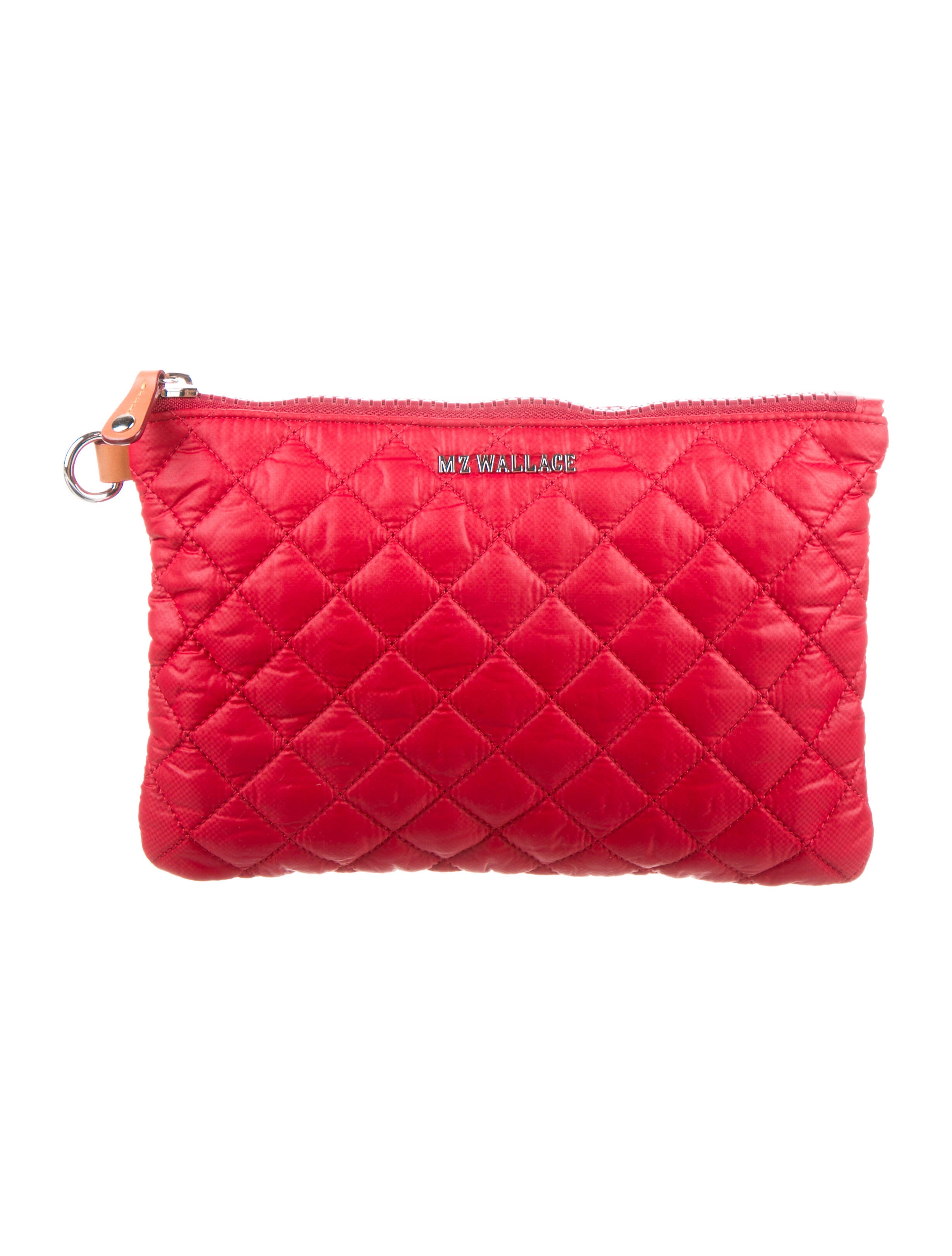 Marc Jacobs Quilted Leather Cosmetic Bag Black Cosmetic Bags