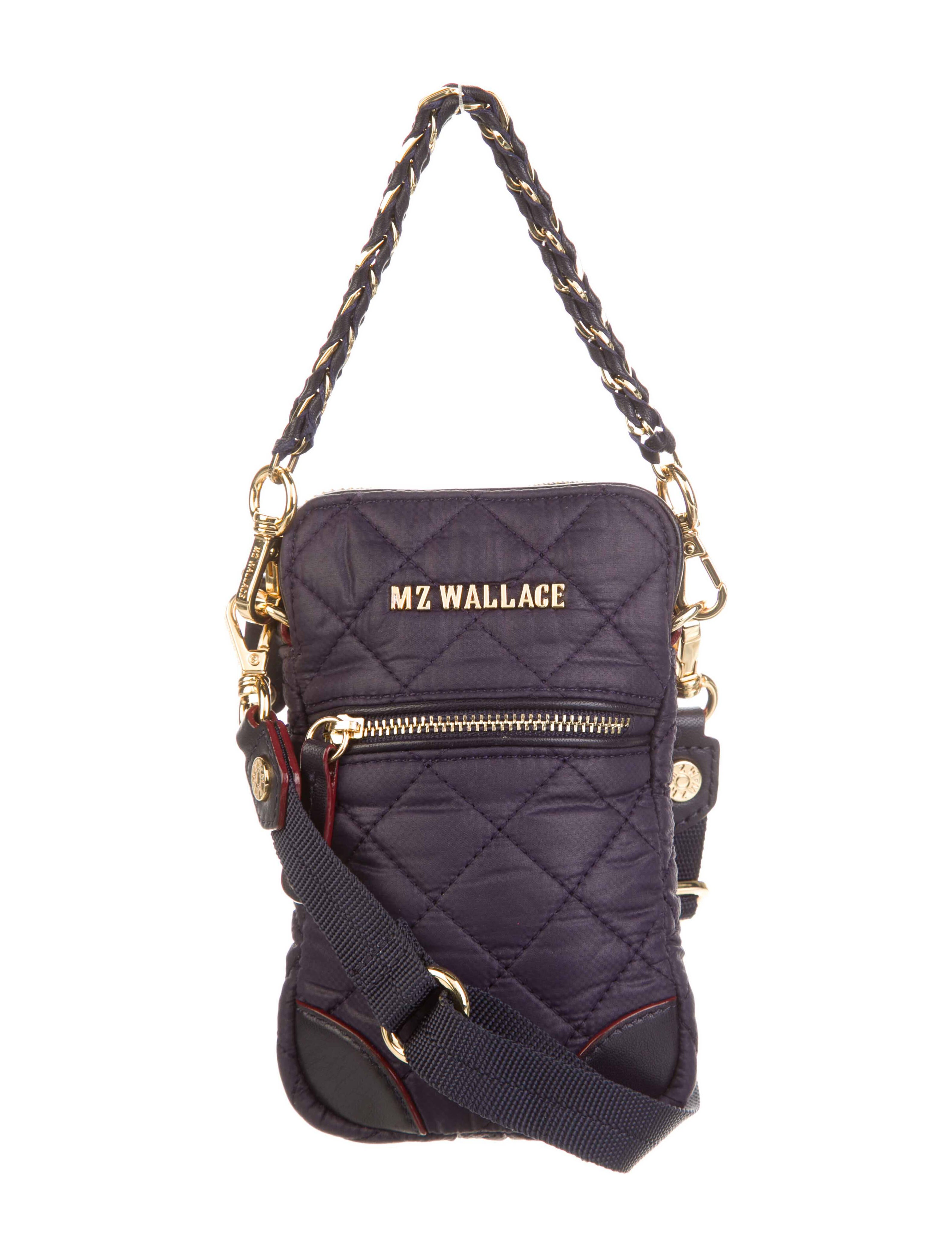 MZ Wallace Mini Patent Leather Crossbody Bag Black Crossbody Bags