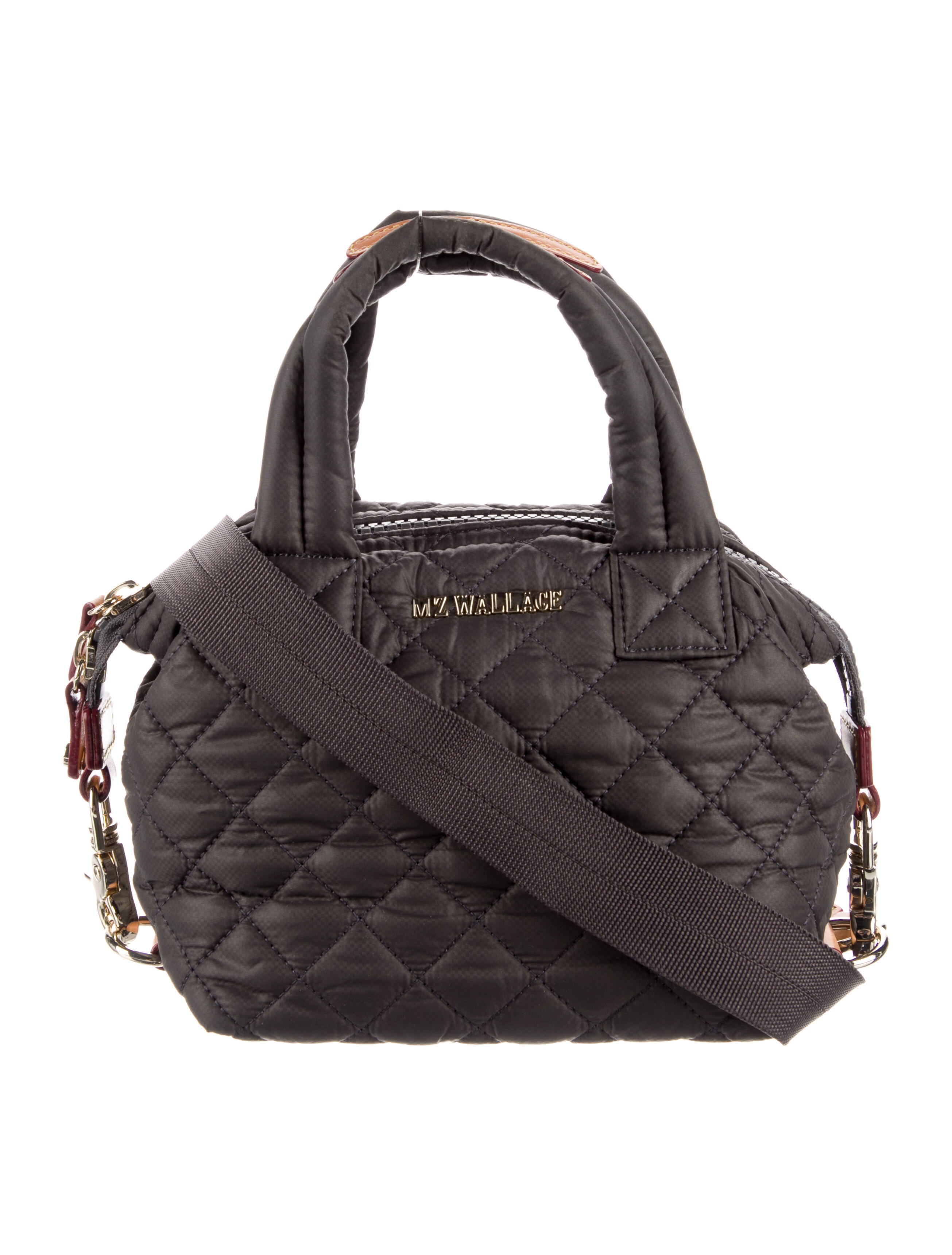 MZ Wallace Nylon Handle Bag Grey Backpacks, Handbags WMZWA34830