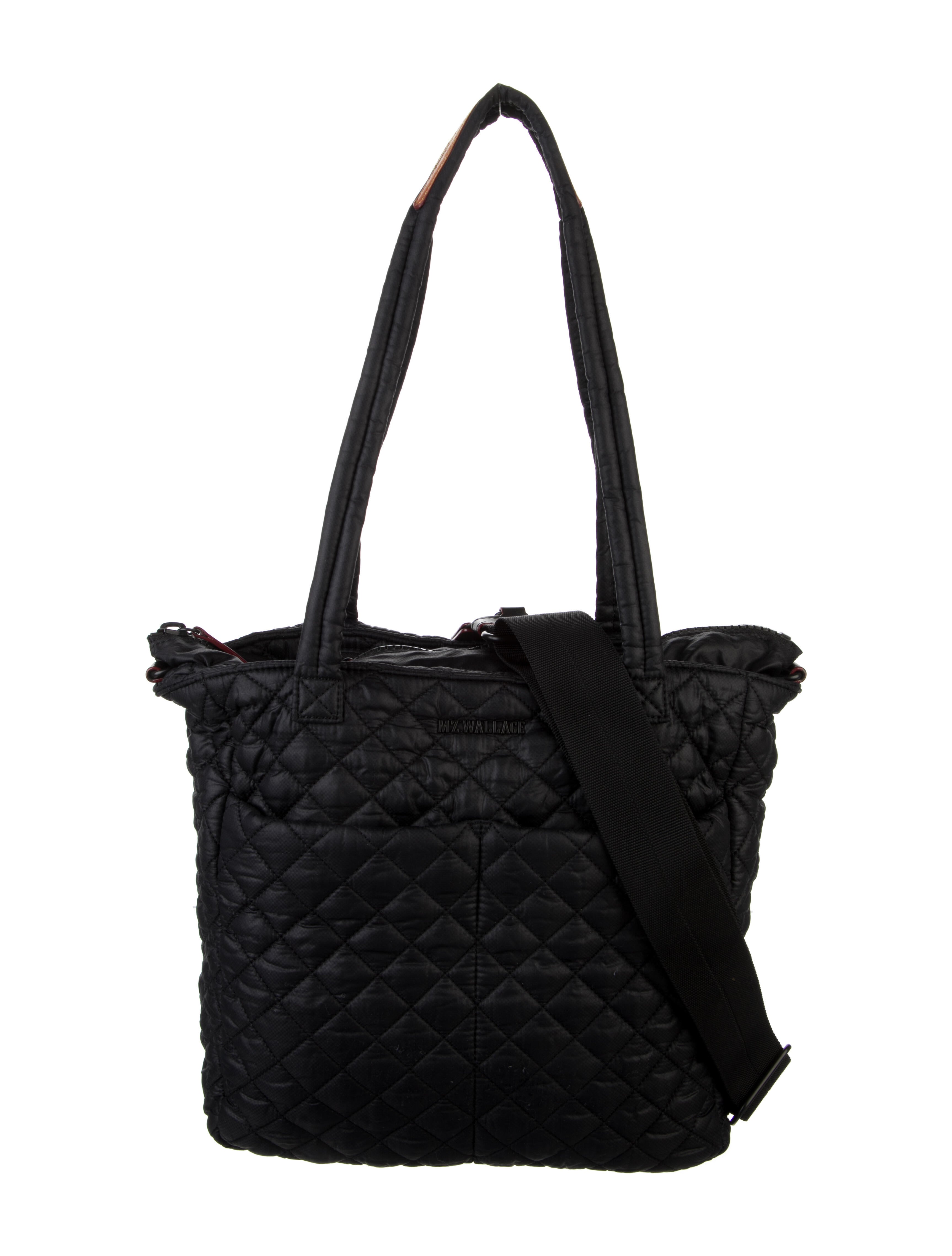 MZ Wallace Quilted Nylon Tote Black Totes, Handbags WMZWA34840 The RealReal