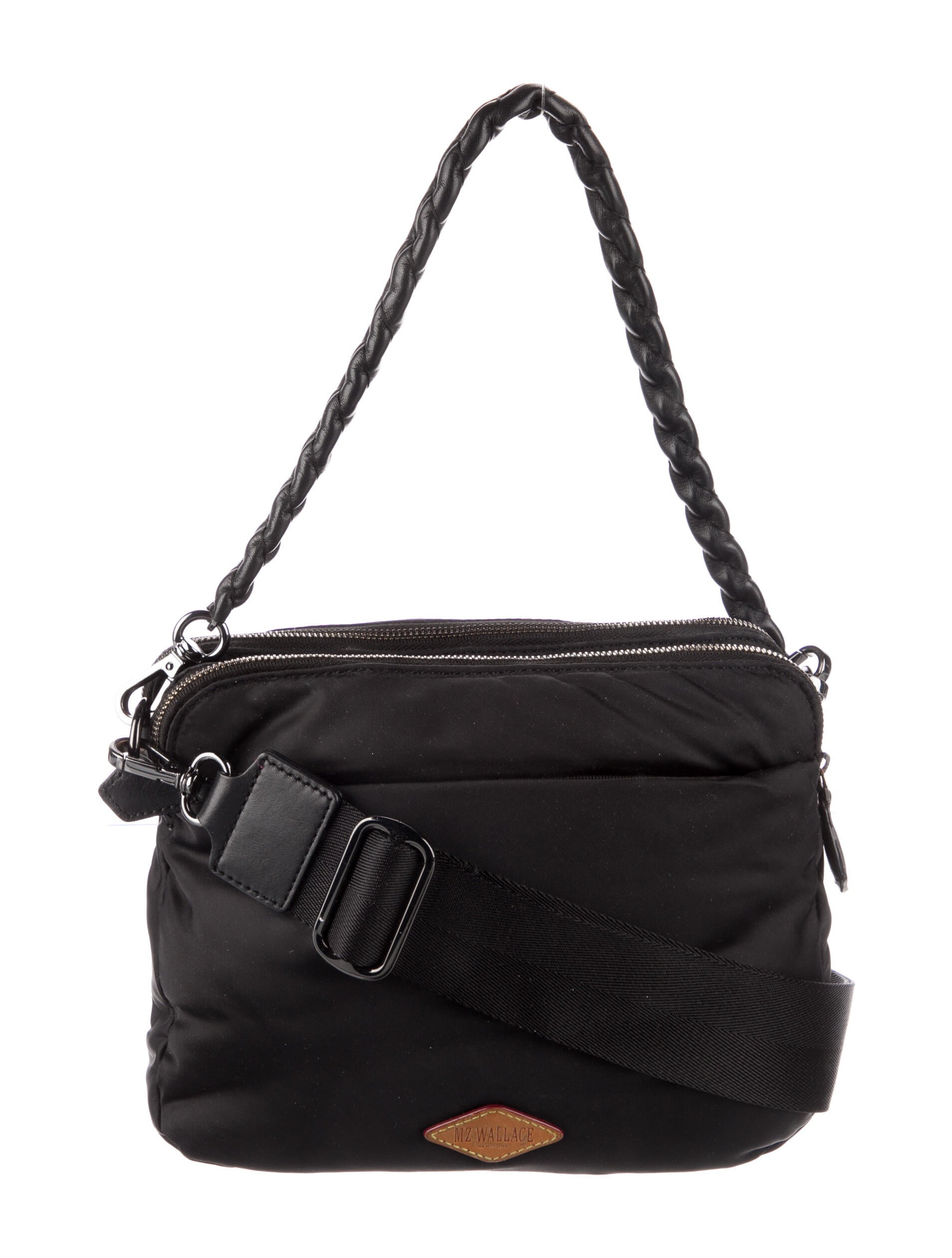 MZ Wallace Nylon Crossbody Bag Black Crossbody Bags, Handbags