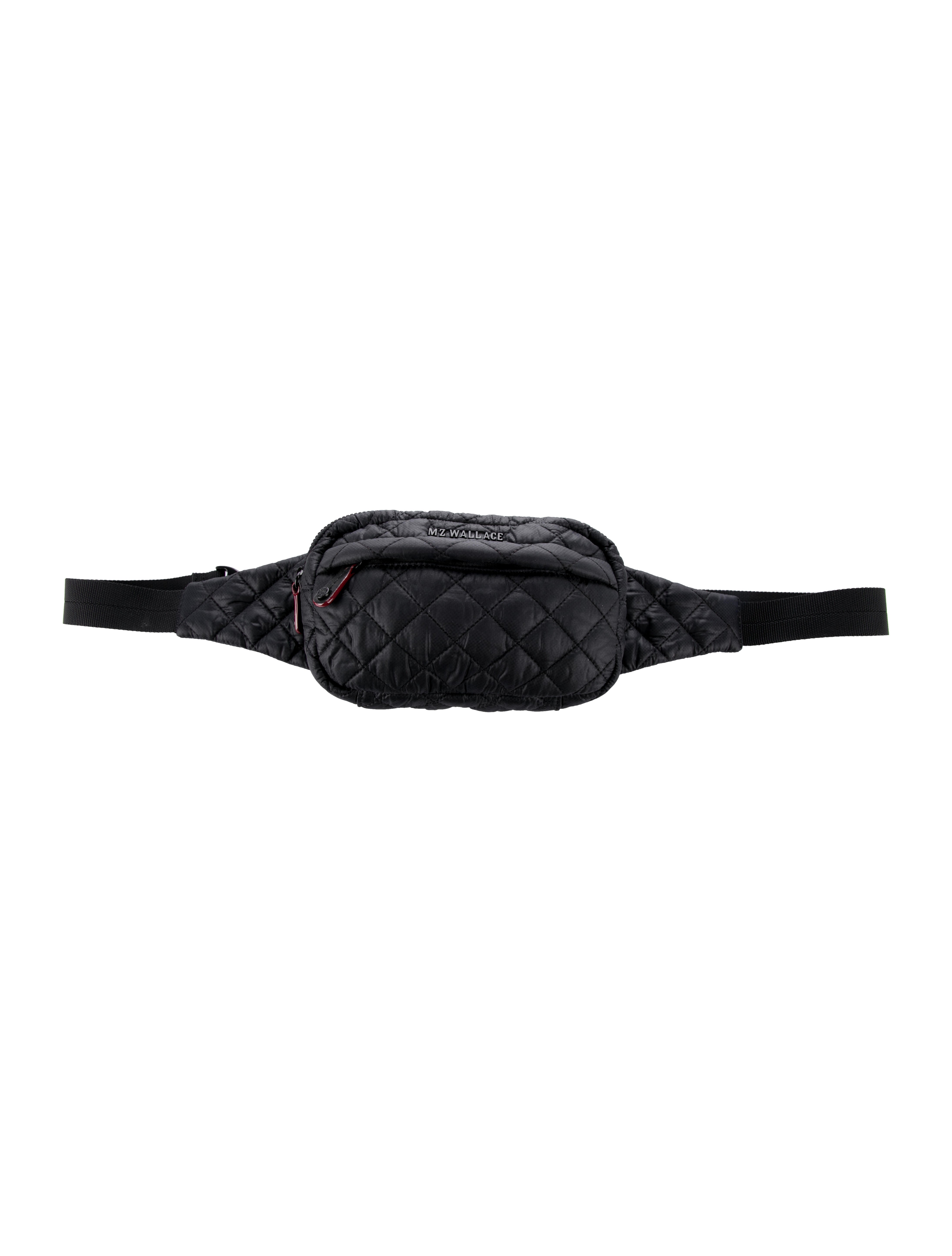 MZ Wallace Nylon Waist Bag Black Waist Bags, Handbags WMZWA35453