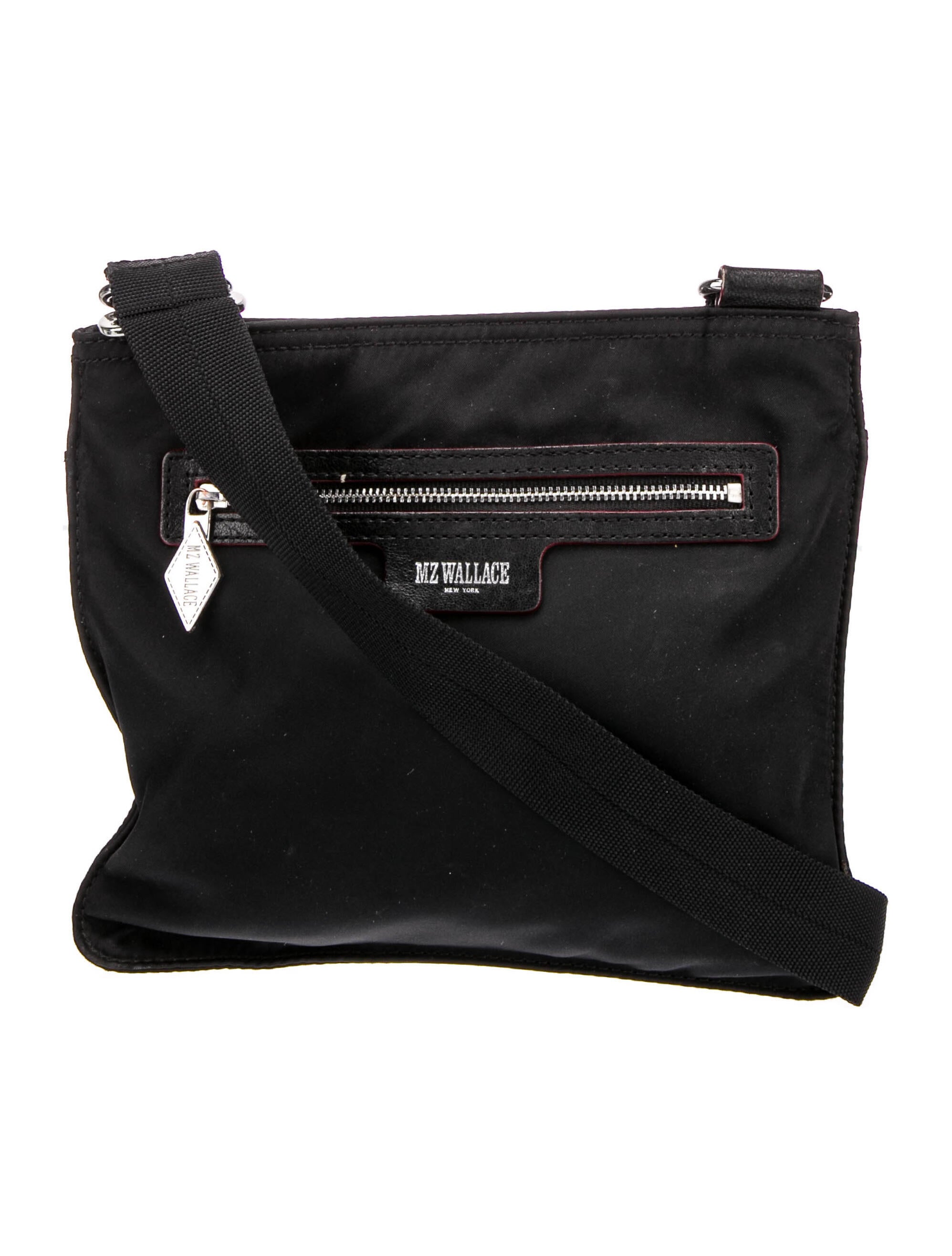 MZ Wallace Nylon Crossbody Bag Black Crossbody Bags, Handbags