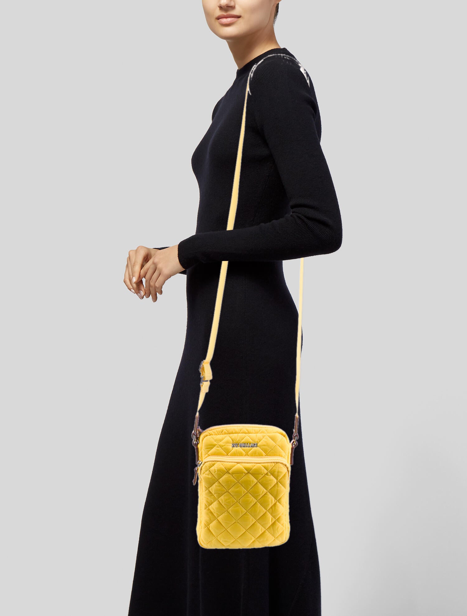 MZ Wallace Nylon Crossbody Bag Yellow Crossbody Bags, Handbags