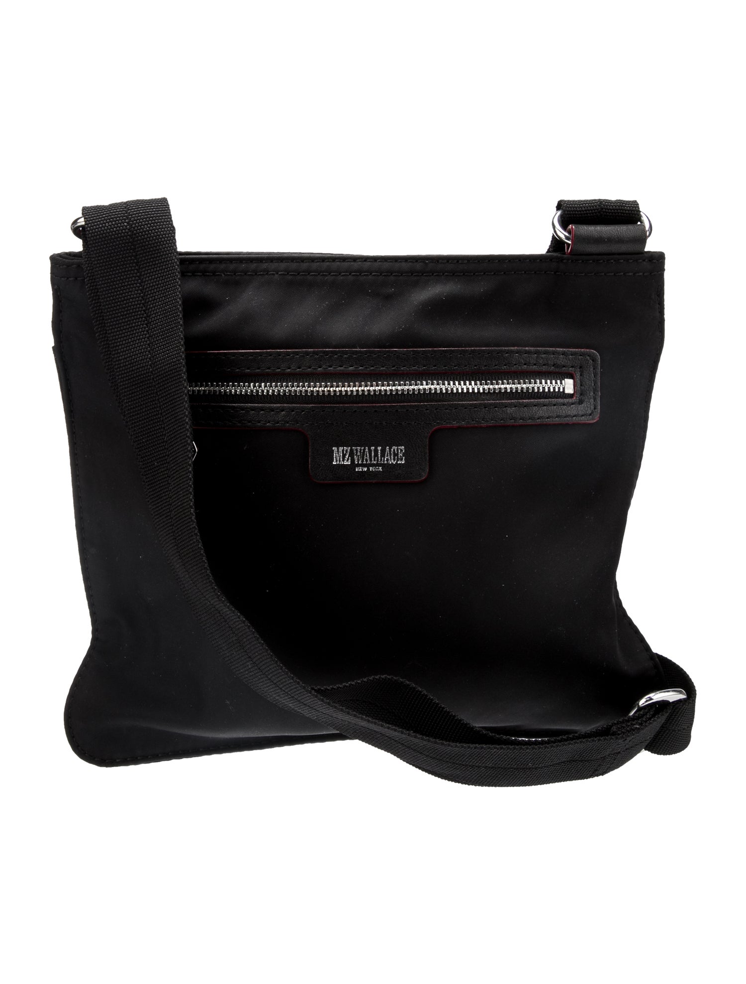 MZ Wallace Small Nylon Crossbody Bag Black Crossbody Bags, Handbags