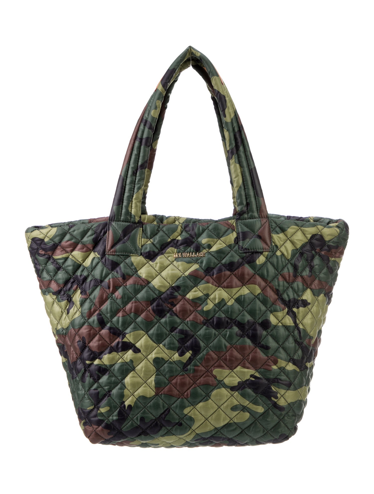 MZ Wallace Leather Trim Nylon Tote