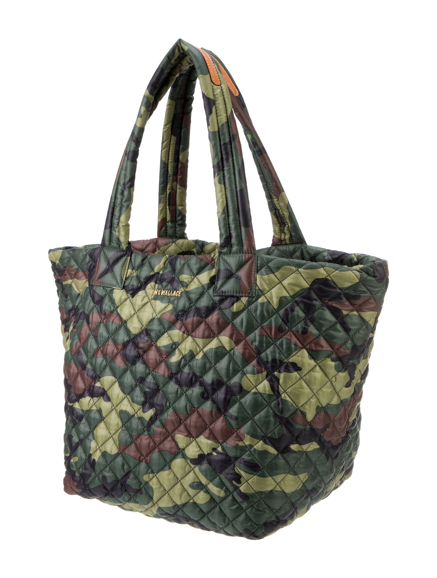 MZ Wallace Leather Trim Nylon Tote