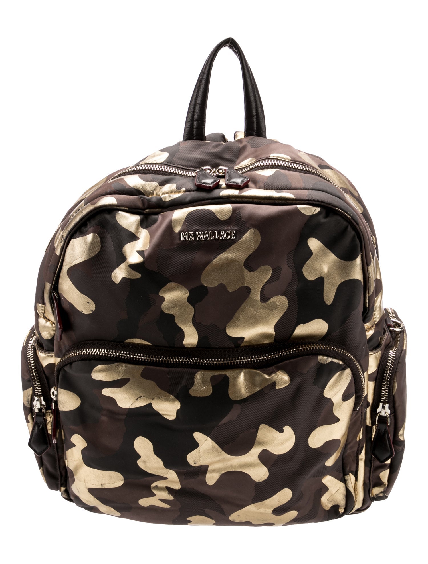 MZ Wallace Nylon Backpack Bag - Gold Backpacks, Handbags - WMZWA42377 ...