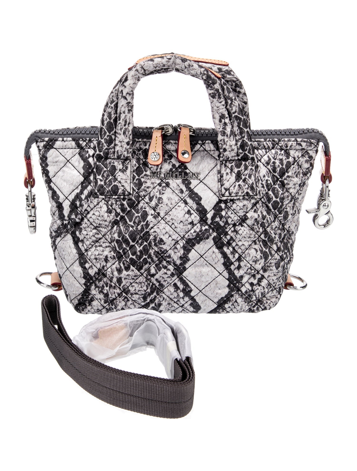 MZ Wallace Nylon Top Handle Bag