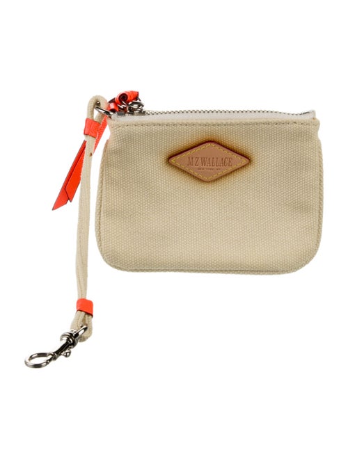 MZ Wallace Cotton-Blend Canvas Coin Pouch Keychain