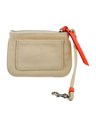 MZ Wallace Cotton-Blend Canvas Coin Pouch Keychain